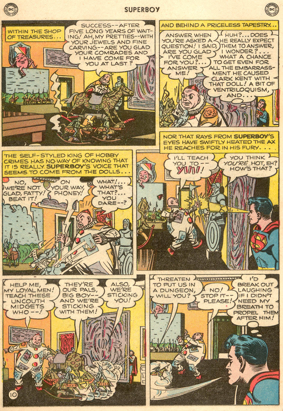 Read online Superboy (1949) comic -  Issue #7 - 23