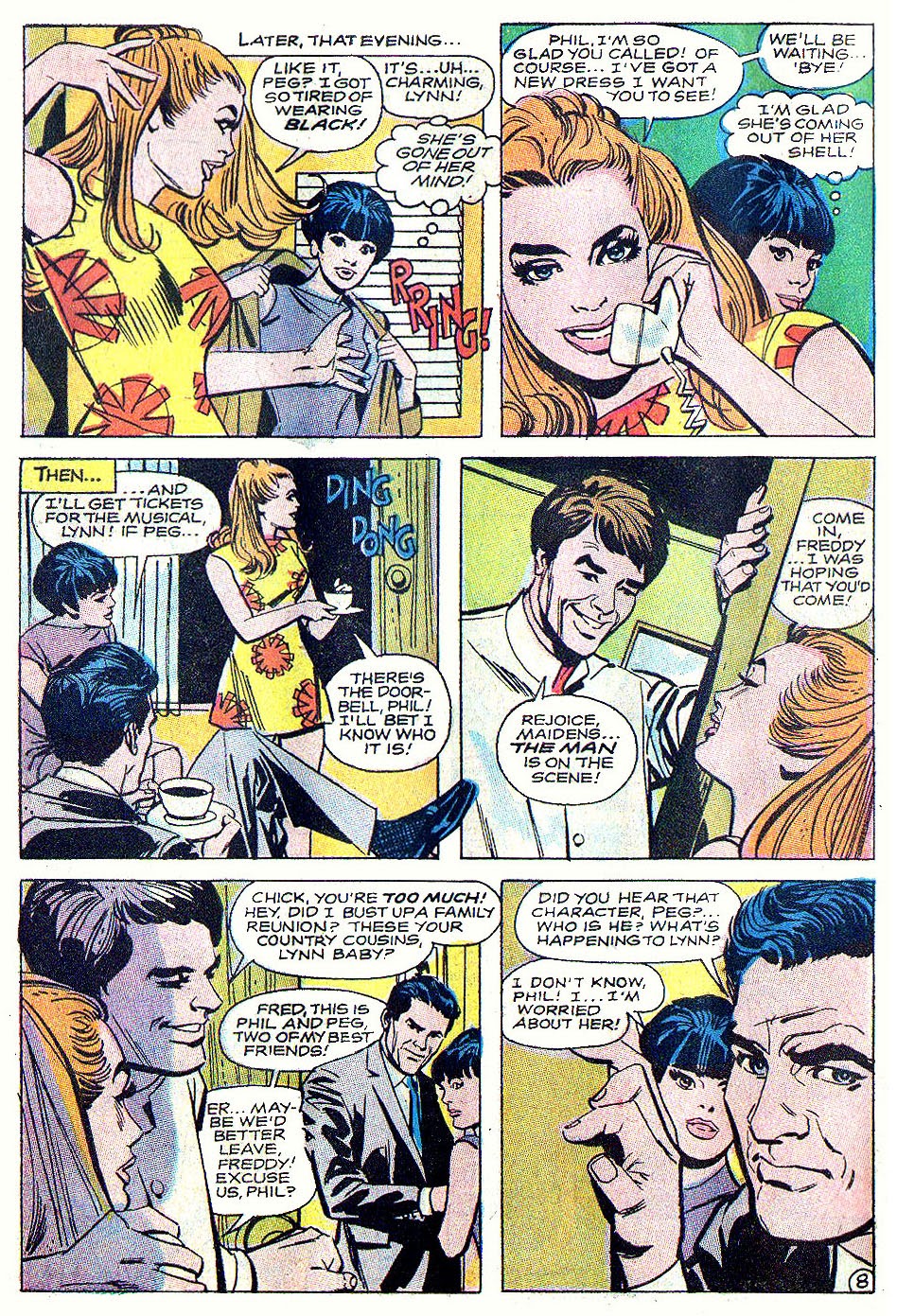 Read online Young Romance comic -  Issue #156 - 9