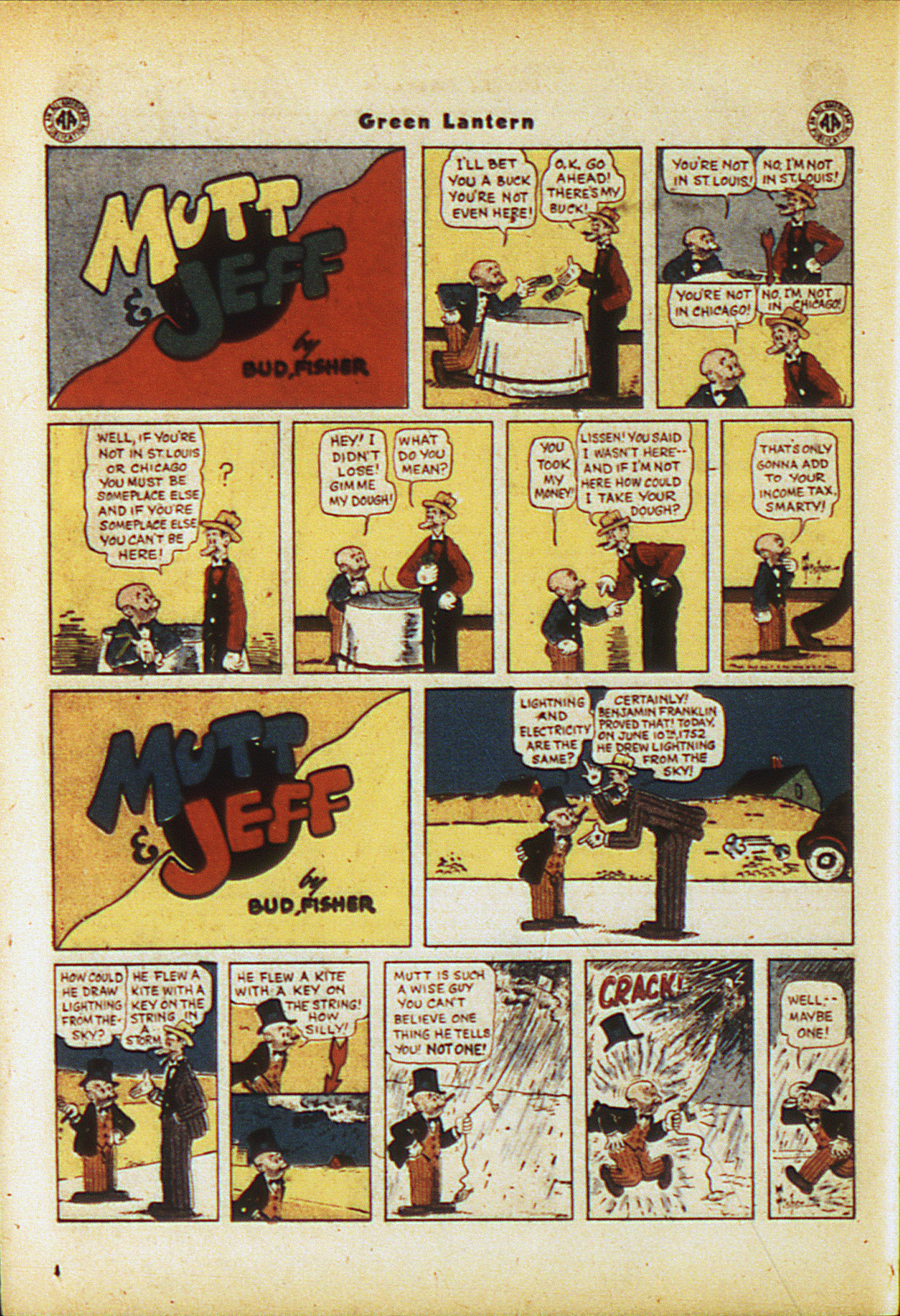Read online Green Lantern (1941) comic -  Issue #17 - 37
