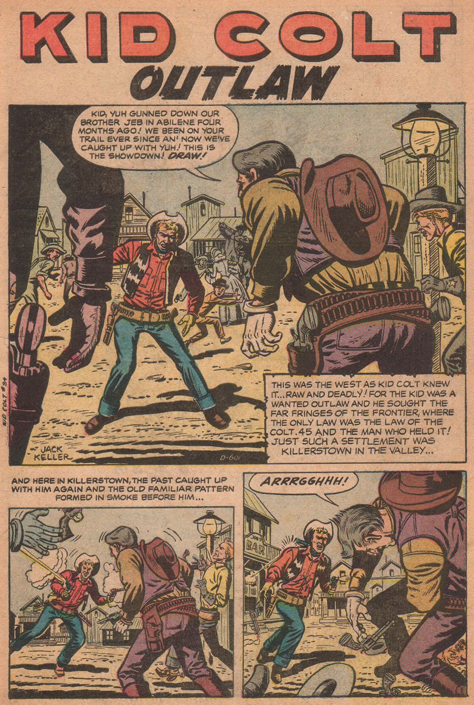 Read online Kid Colt Outlaw comic -  Issue #34 - 3