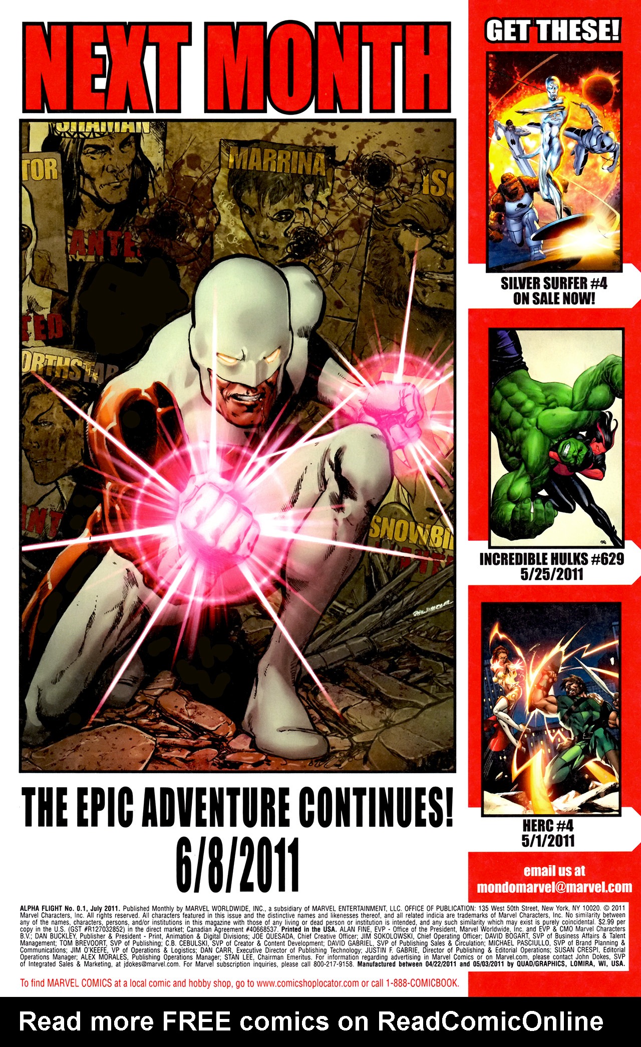 Read online Alpha Flight (2011) comic -  Issue #0.1 - 23