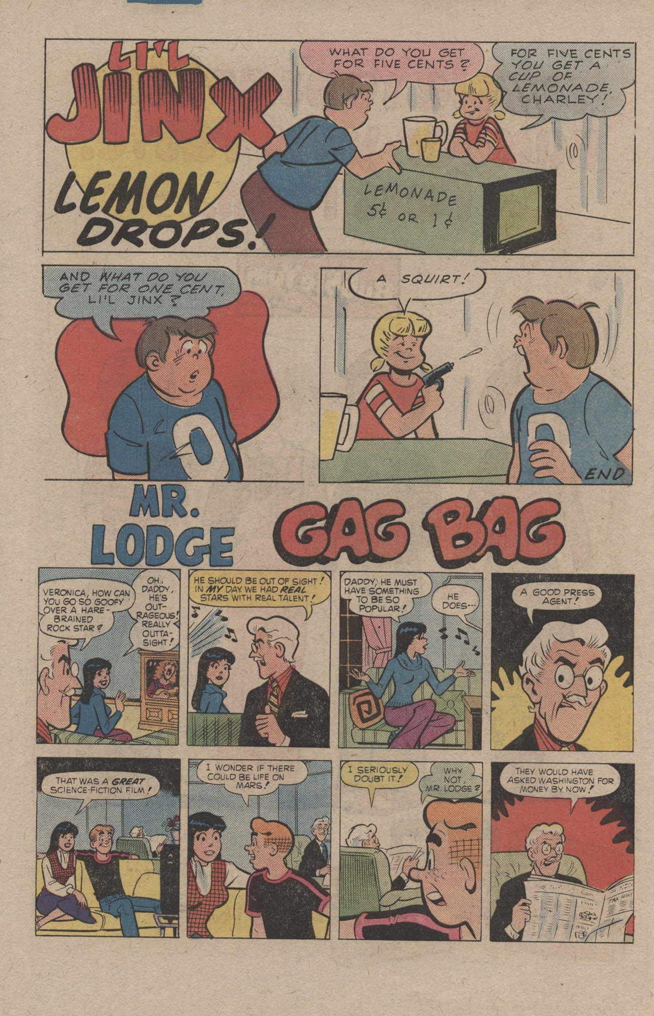 Read online Archie's Joke Book Magazine comic -  Issue #280 - 10