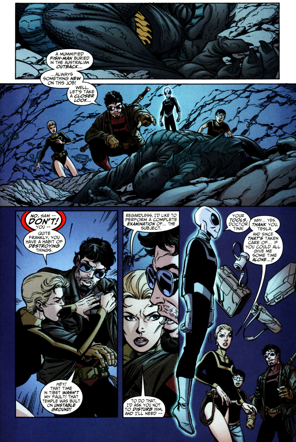 Read online Section Zero comic -  Issue #2 - 3