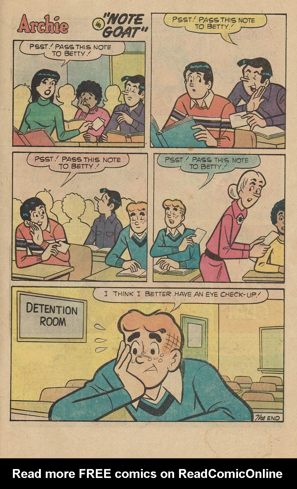 Read online Archie's Joke Book Magazine comic -  Issue #233 - 29