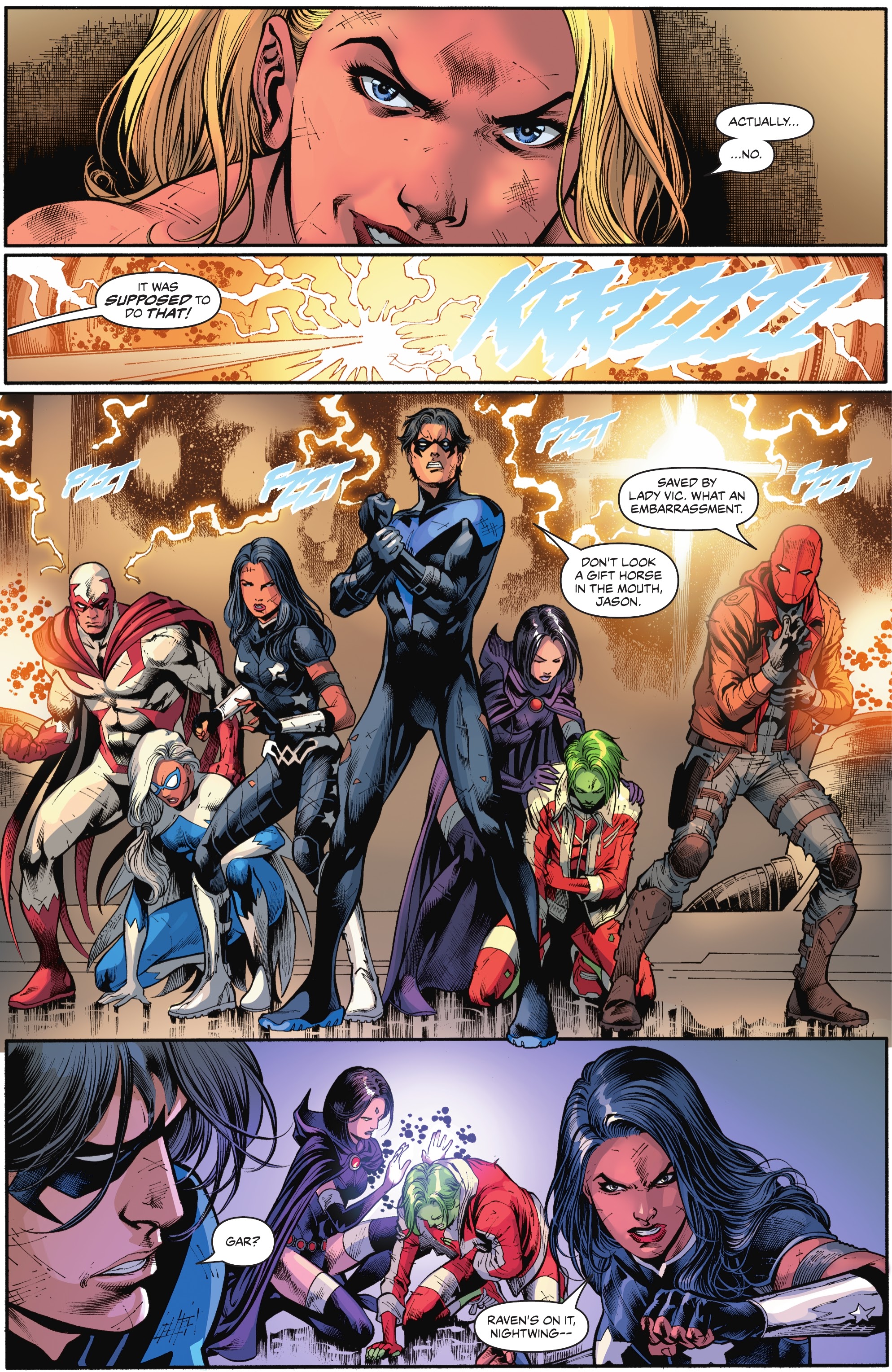Read online Titans United comic -  Issue #6 - 13