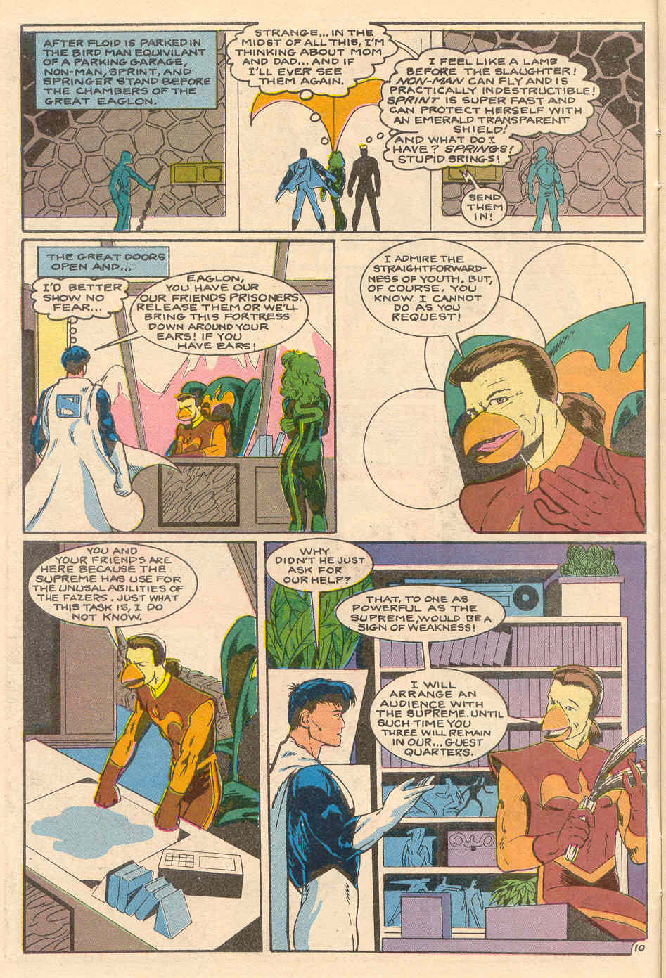 Read online Faze One Fazers comic -  Issue #3 - 12