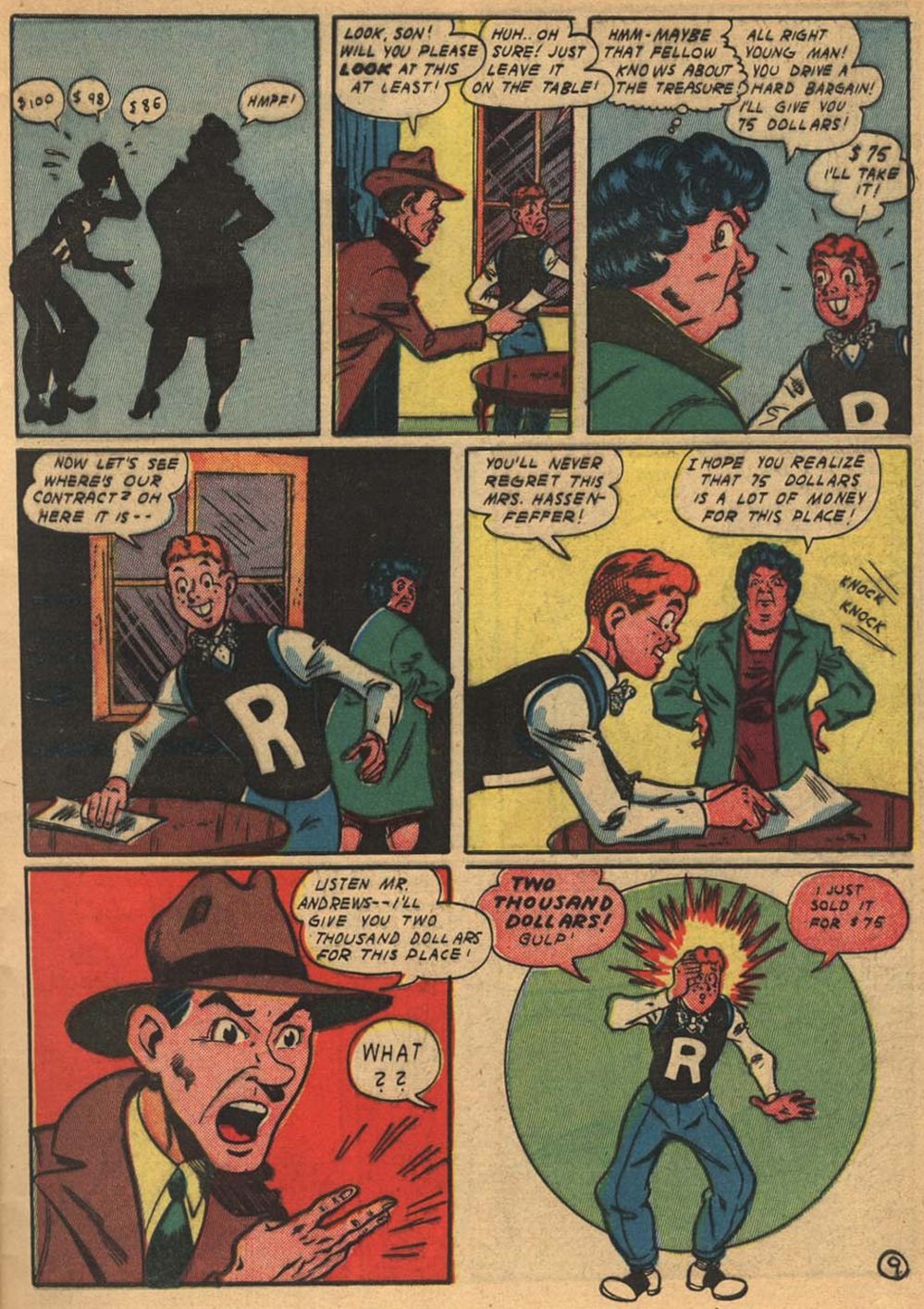 Read online Pep Comics comic -  Issue #50 - 11