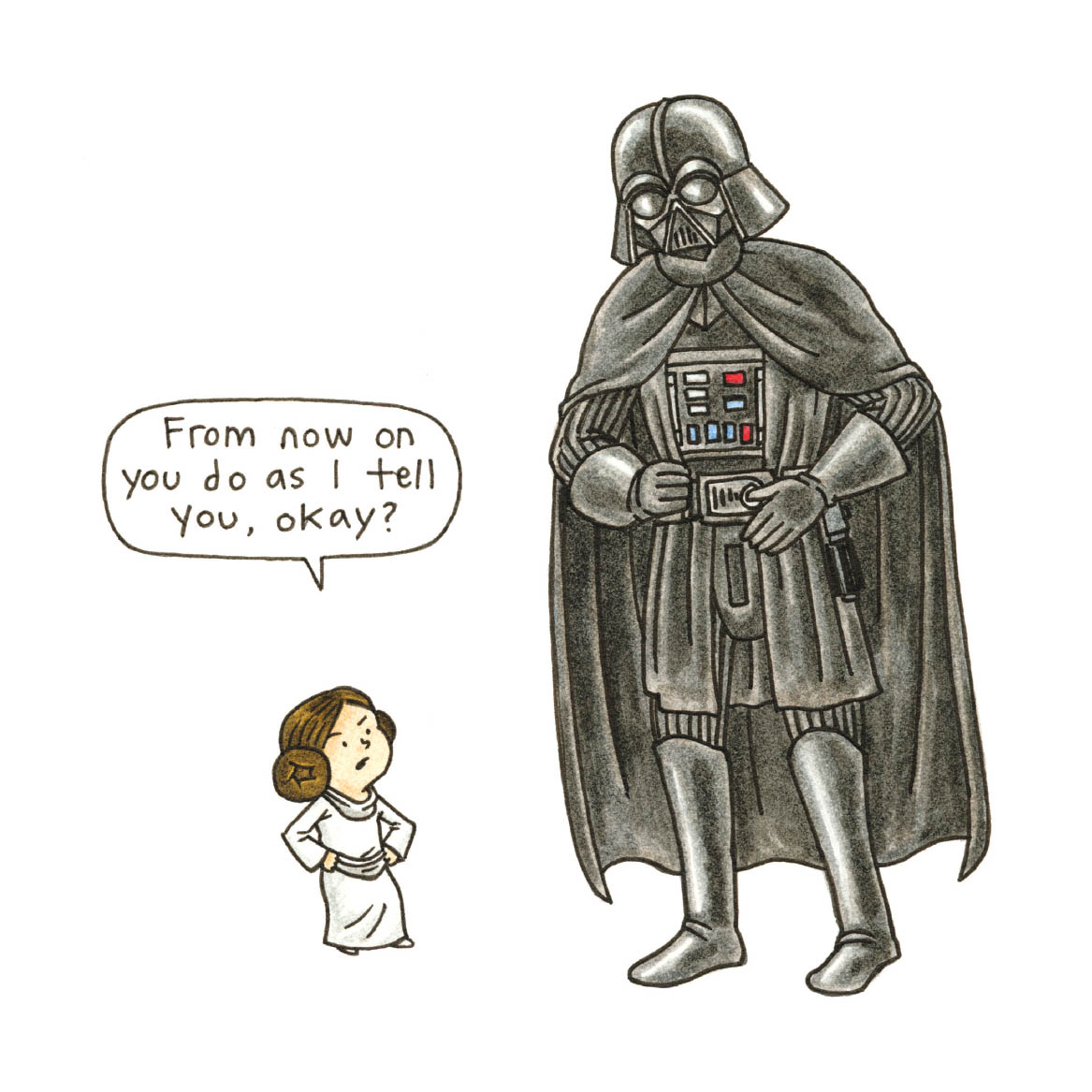 Read online Star Wars: Vader's Little Princess comic -  Issue # TPB - 7
