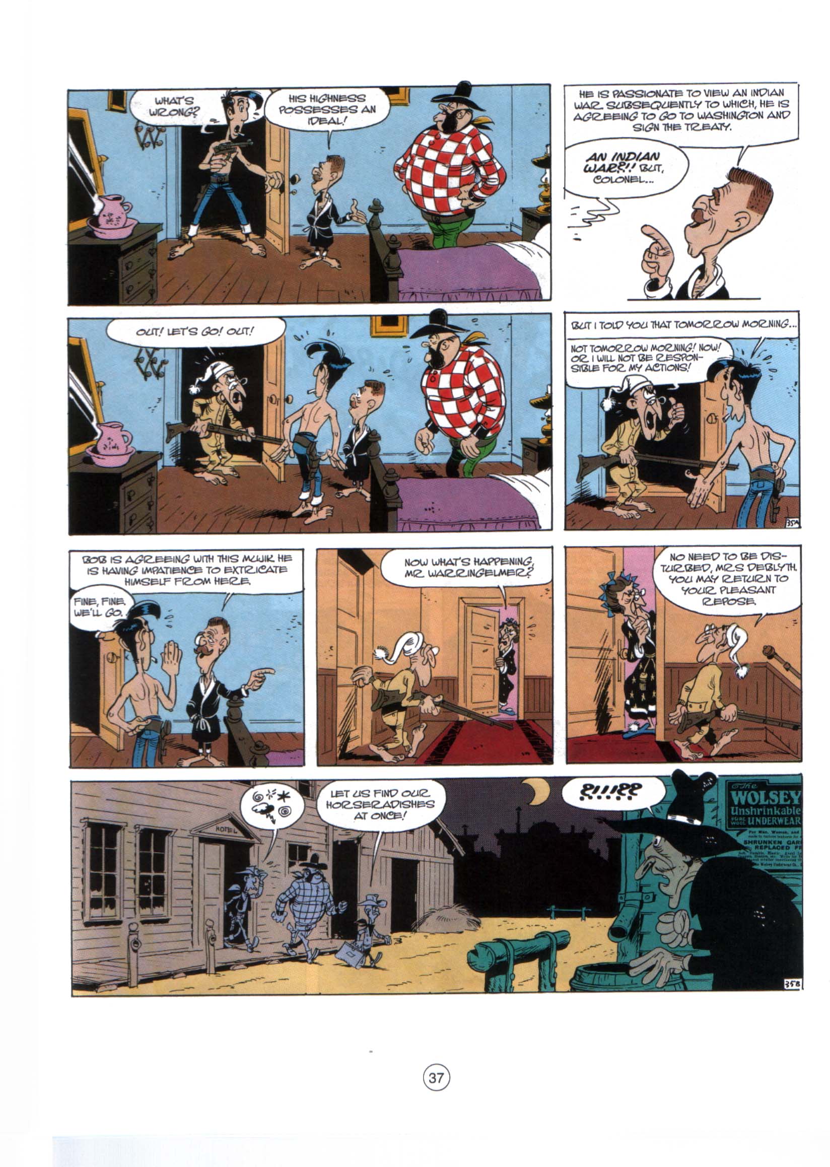 Read online A Lucky Luke Adventure comic -  Issue #29 - 36