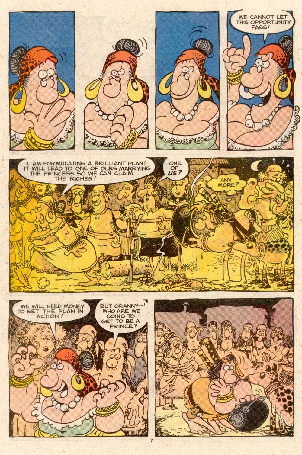 Read online Sergio Aragonés Groo the Wanderer comic -  Issue #42 - 7