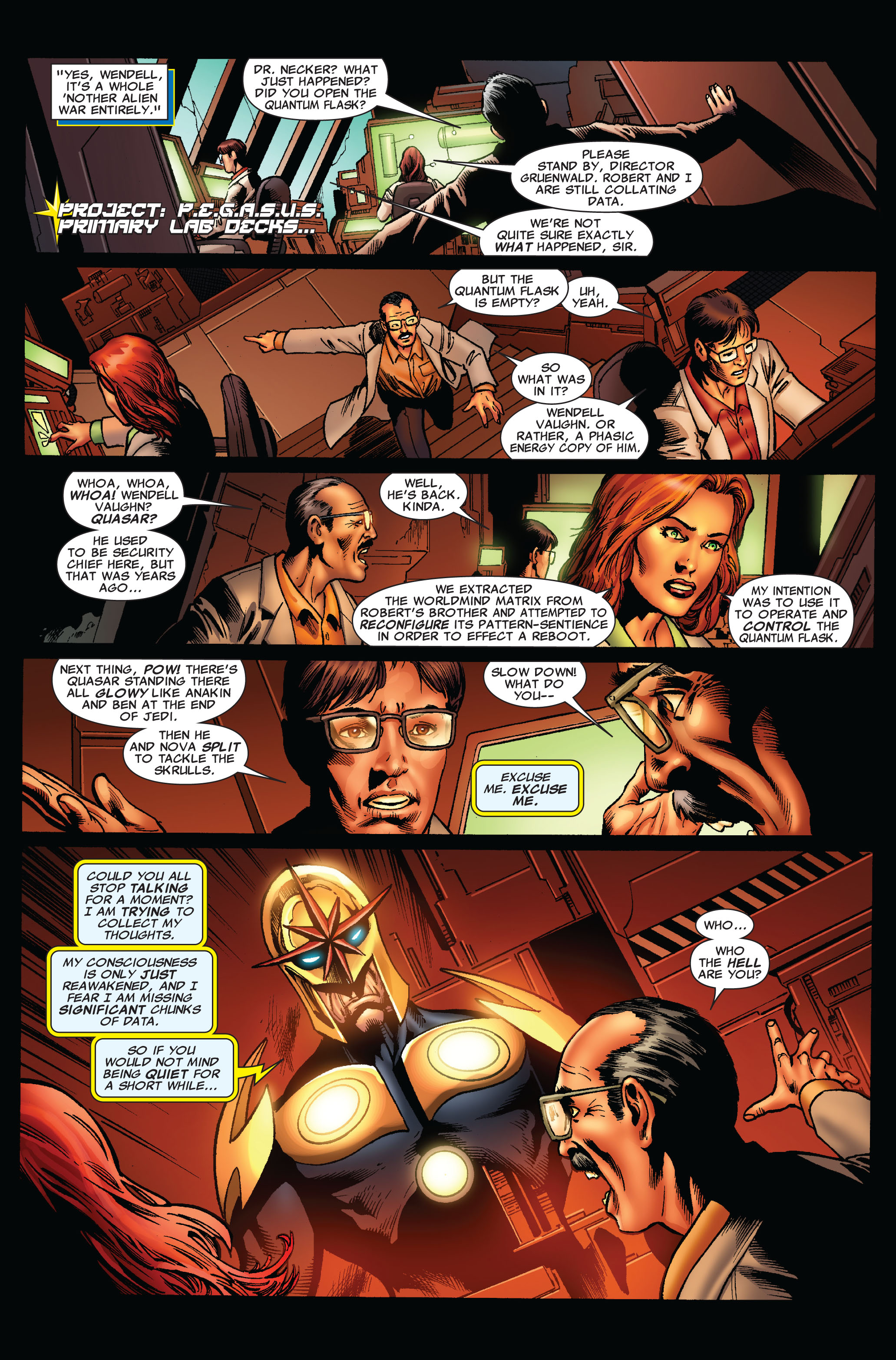 Read online Nova (2007) comic -  Issue #18 - 7