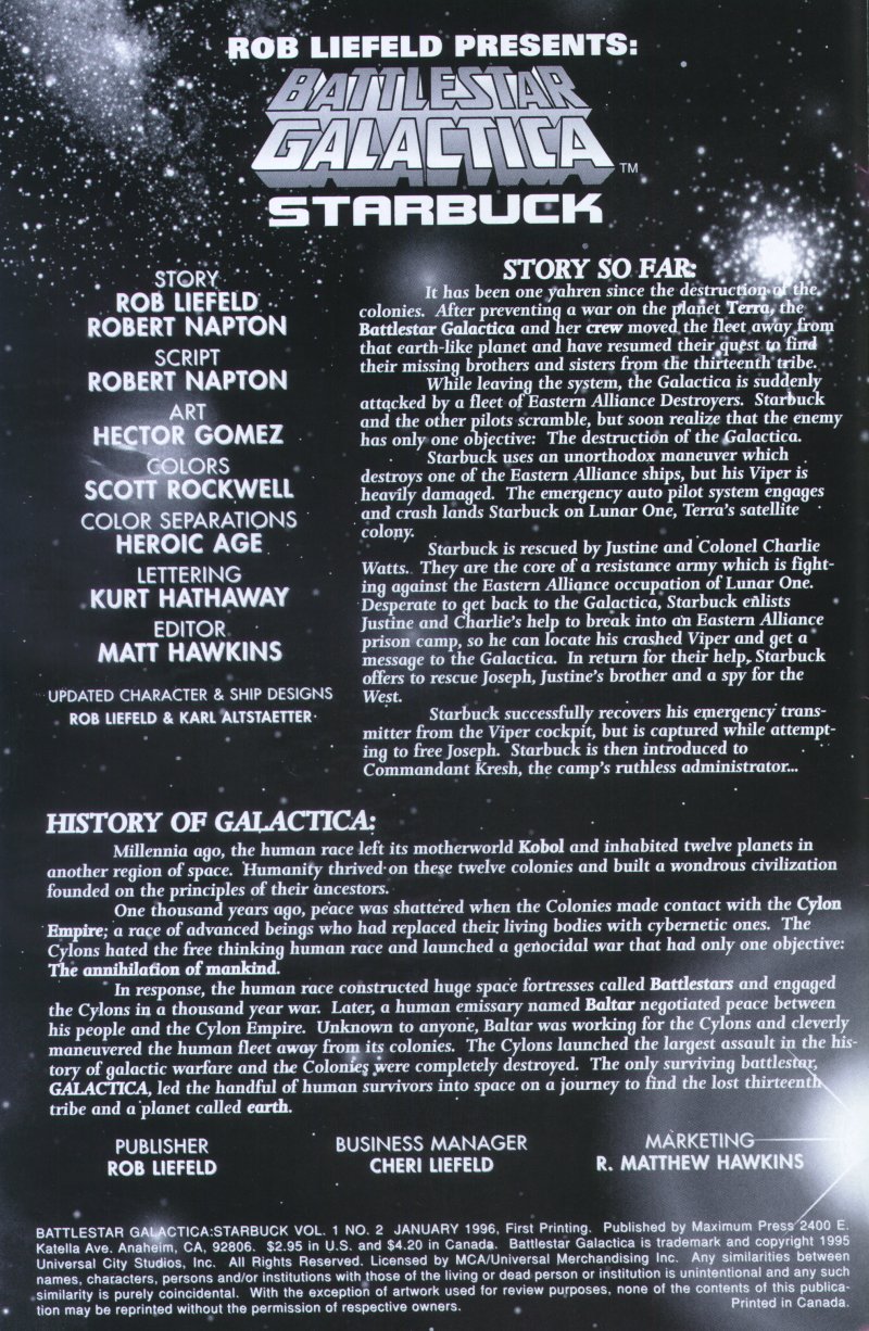 Read online Battlestar Galactica: Starbuck comic -  Issue #2 - 2