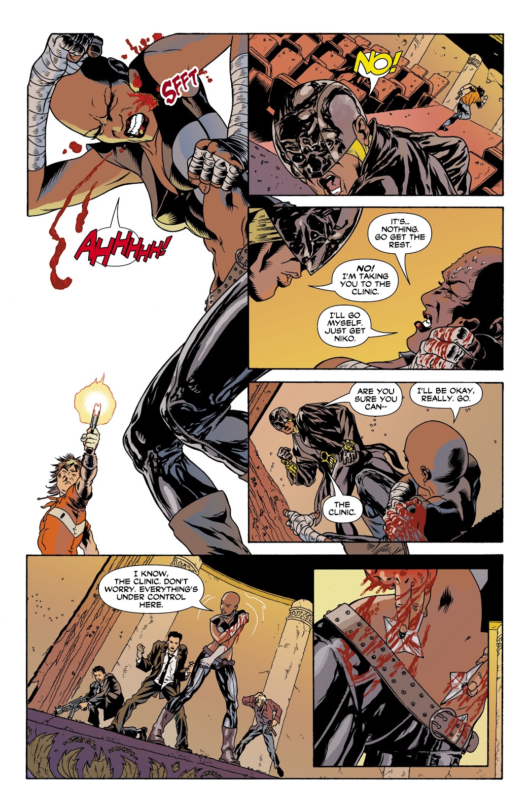 <{ $series->title }} issue Act 1 - Outbreak Issue #2 - Page 22