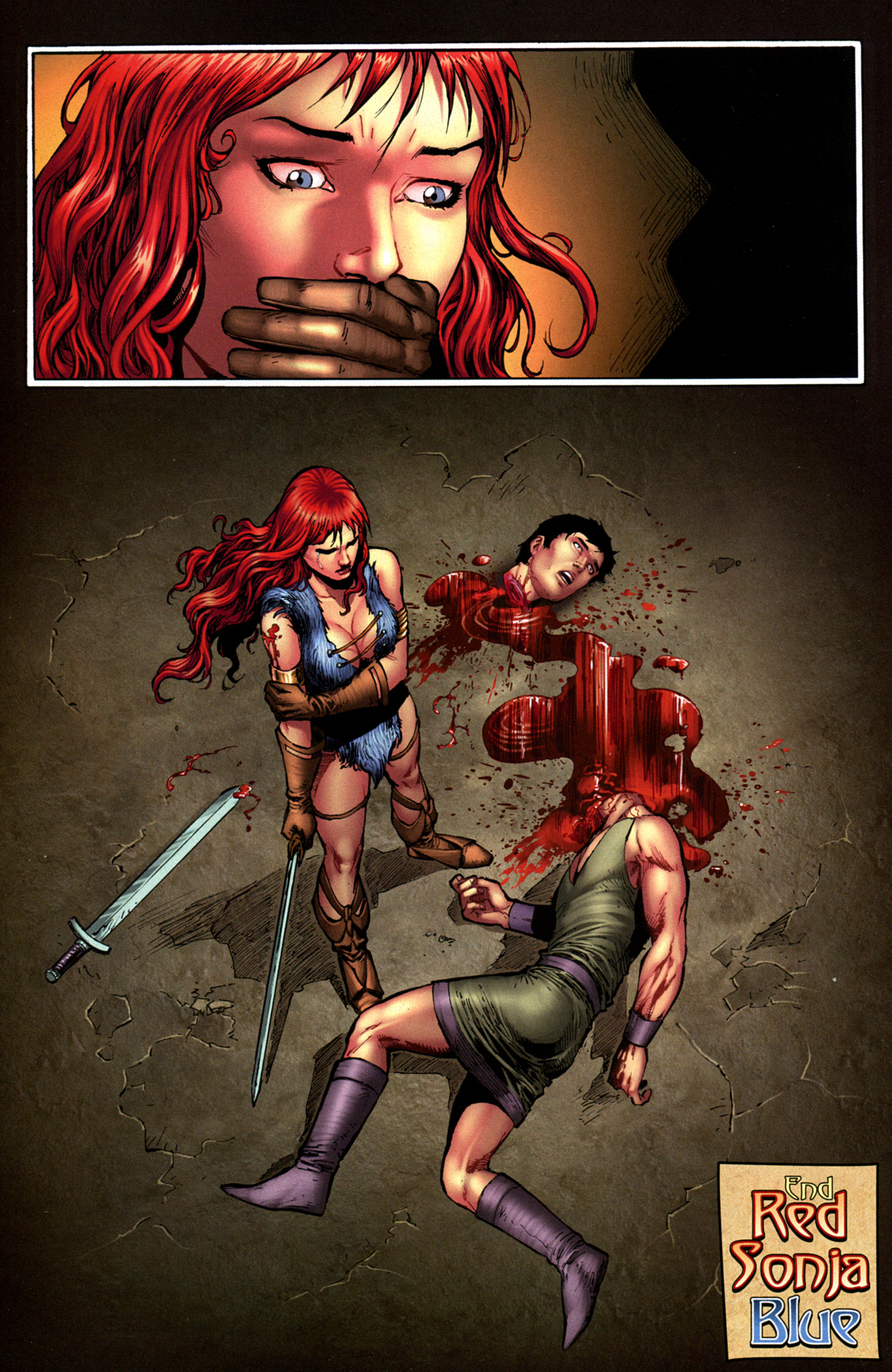 Read online Red Sonja: Blue comic -  Issue # Full - 41