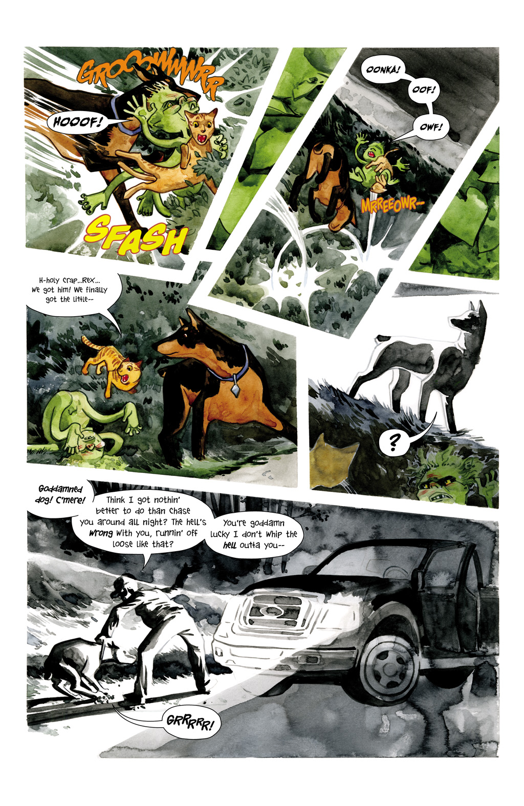 Read online Beasts of Burden: Neighborhood Watch comic -  Issue # Full - 7