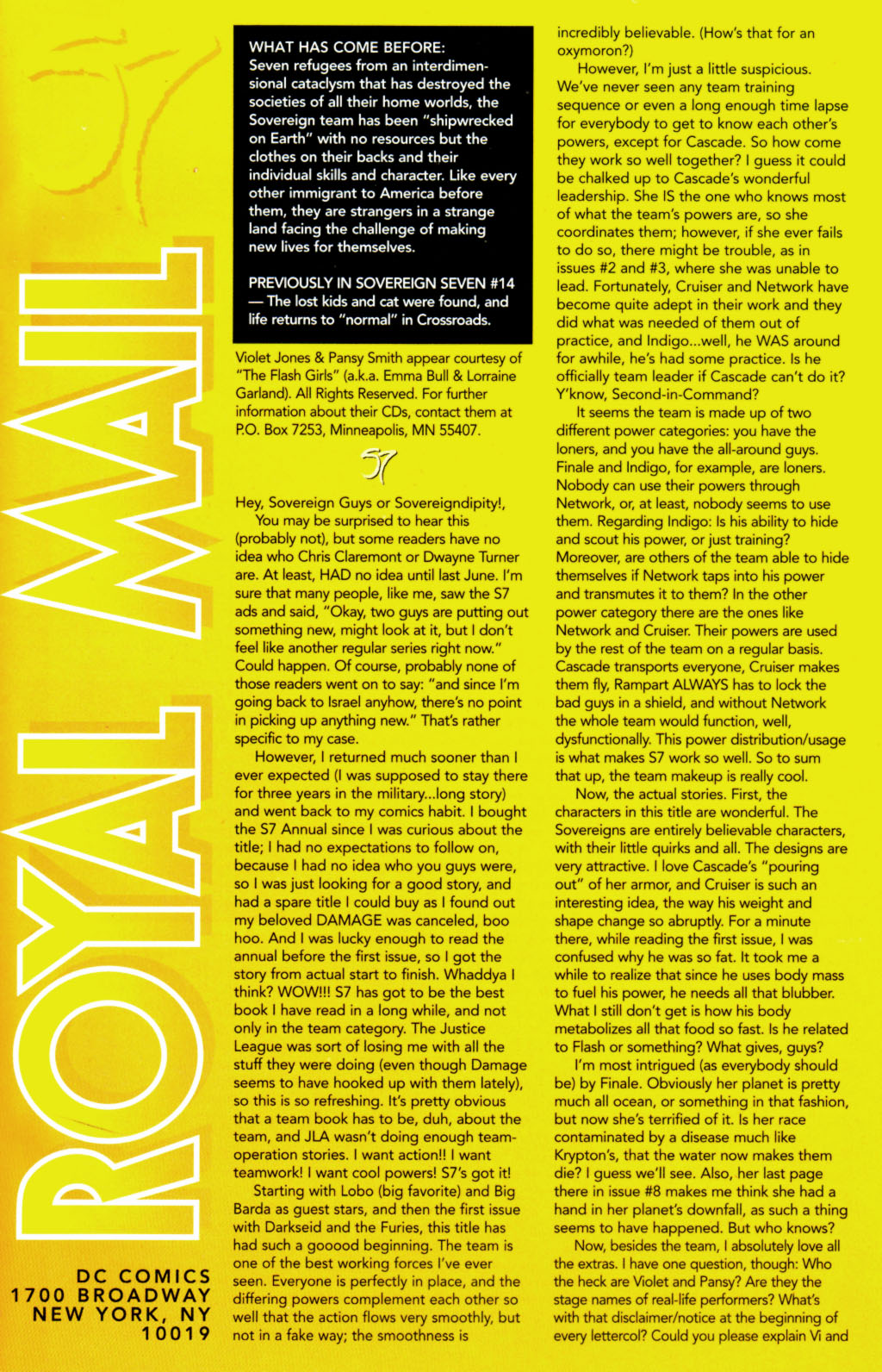 Read online Sovereign Seven comic -  Issue #15 - 25