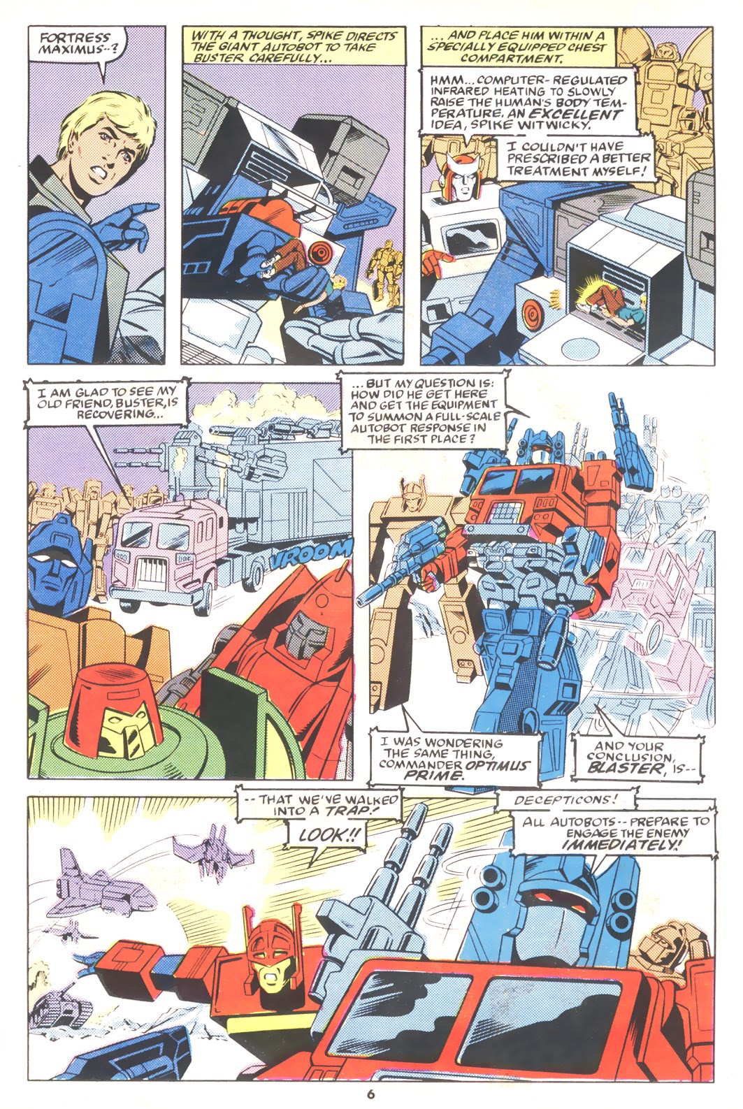Read online The Transformers (UK) comic -  Issue #208 - 6