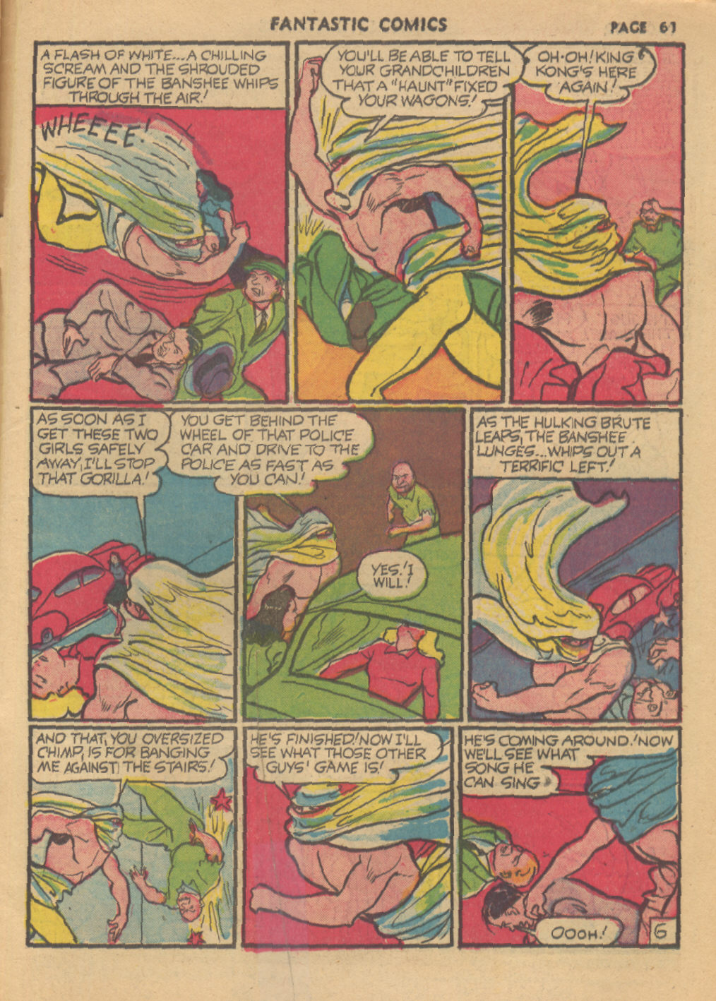 Read online Fantastic Comics comic -  Issue #23 - 62