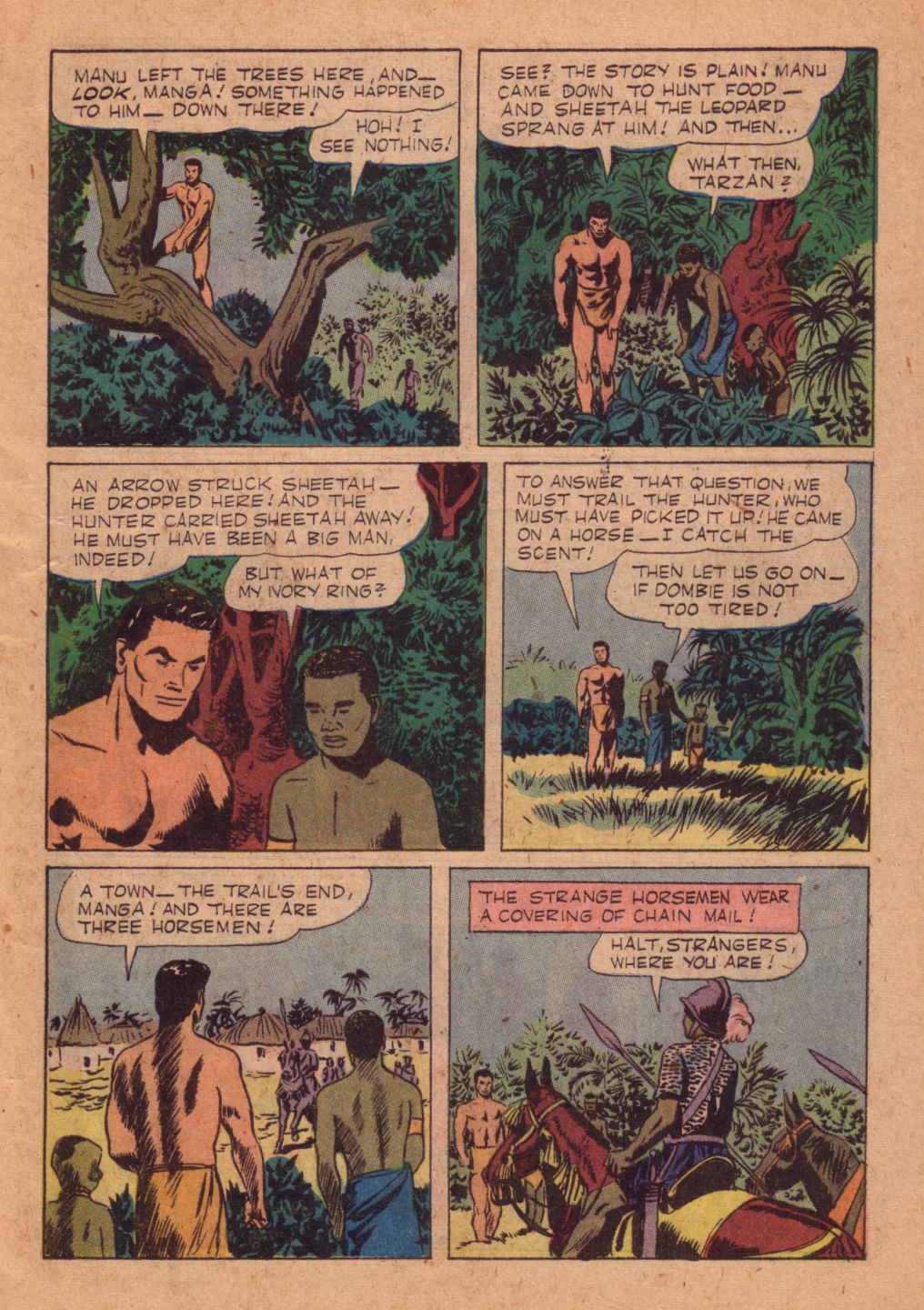 Read online Tarzan (1948) comic -  Issue #93 - 9