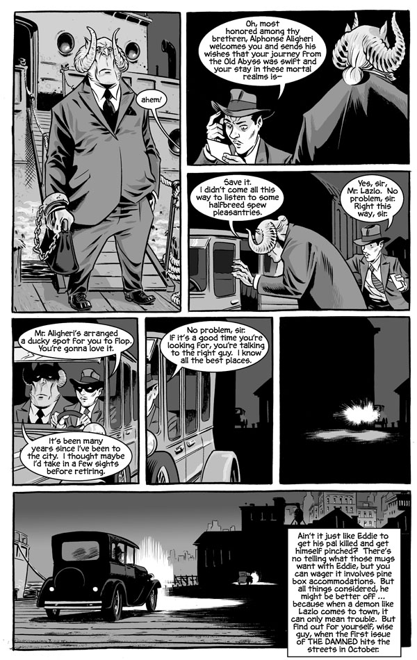 Read online The Damned (2006) comic -  Issue #0 - 6