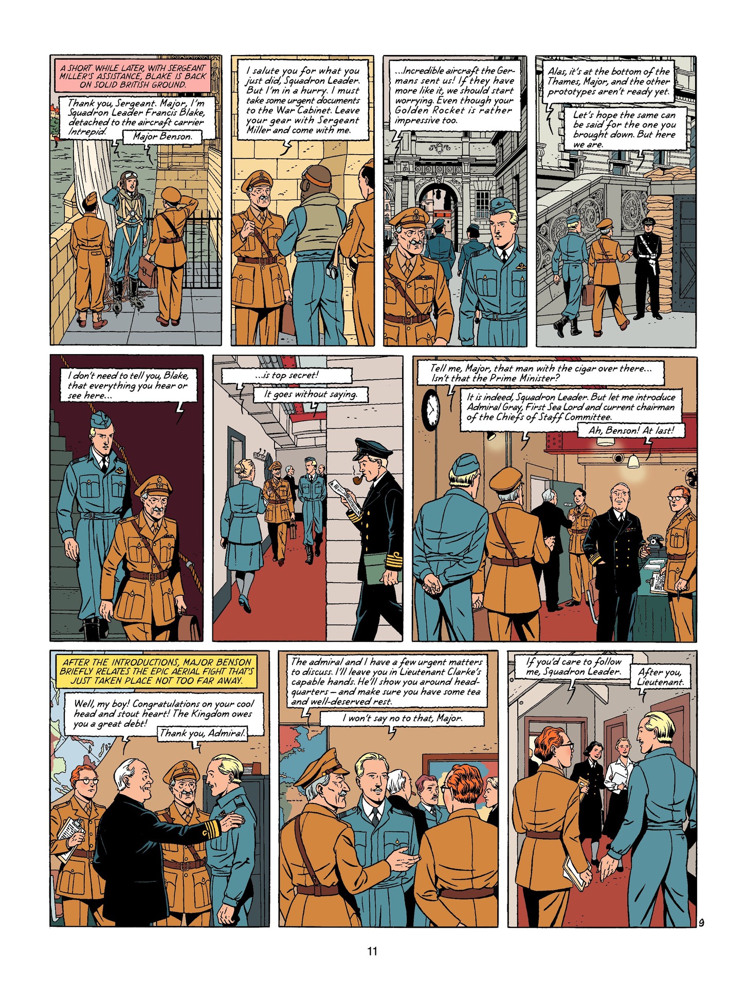 Read online Blake & Mortimer comic -  Issue #21 - 11