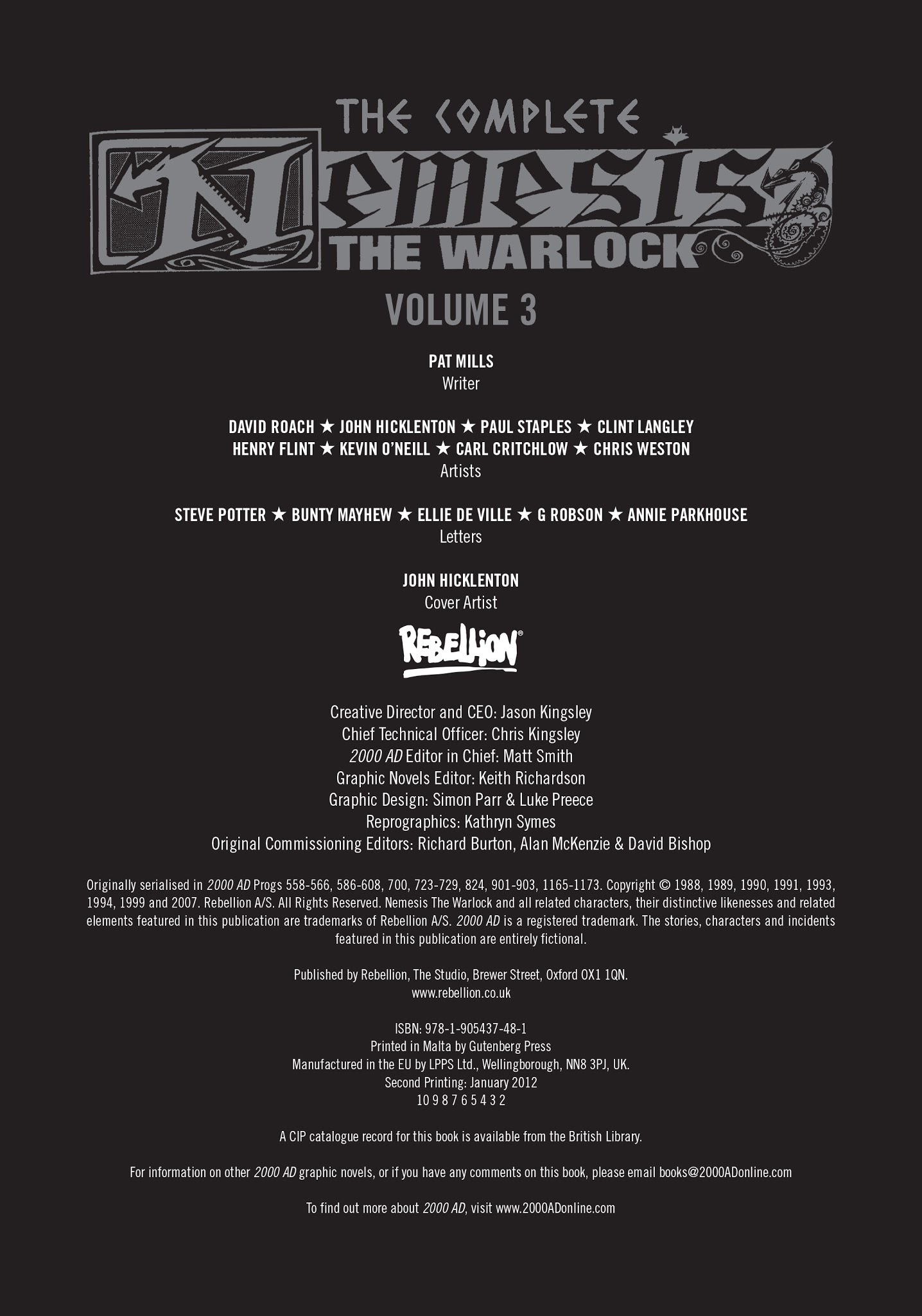 Read online The Complete Nemesis The Warlock comic -  Issue # TPB 3 - 4
