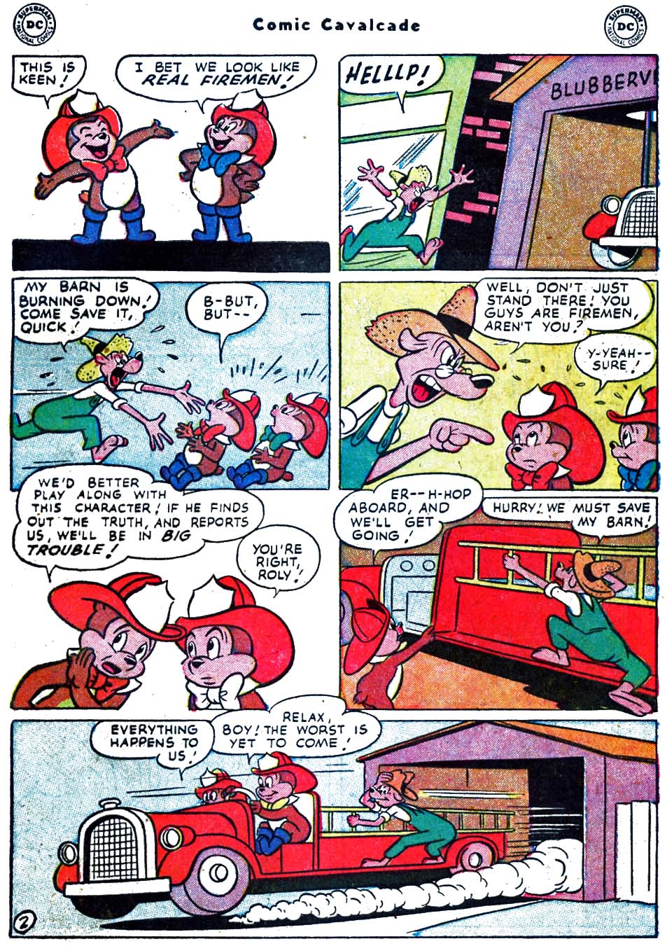 Read online Comic Cavalcade comic -  Issue #57 - 63