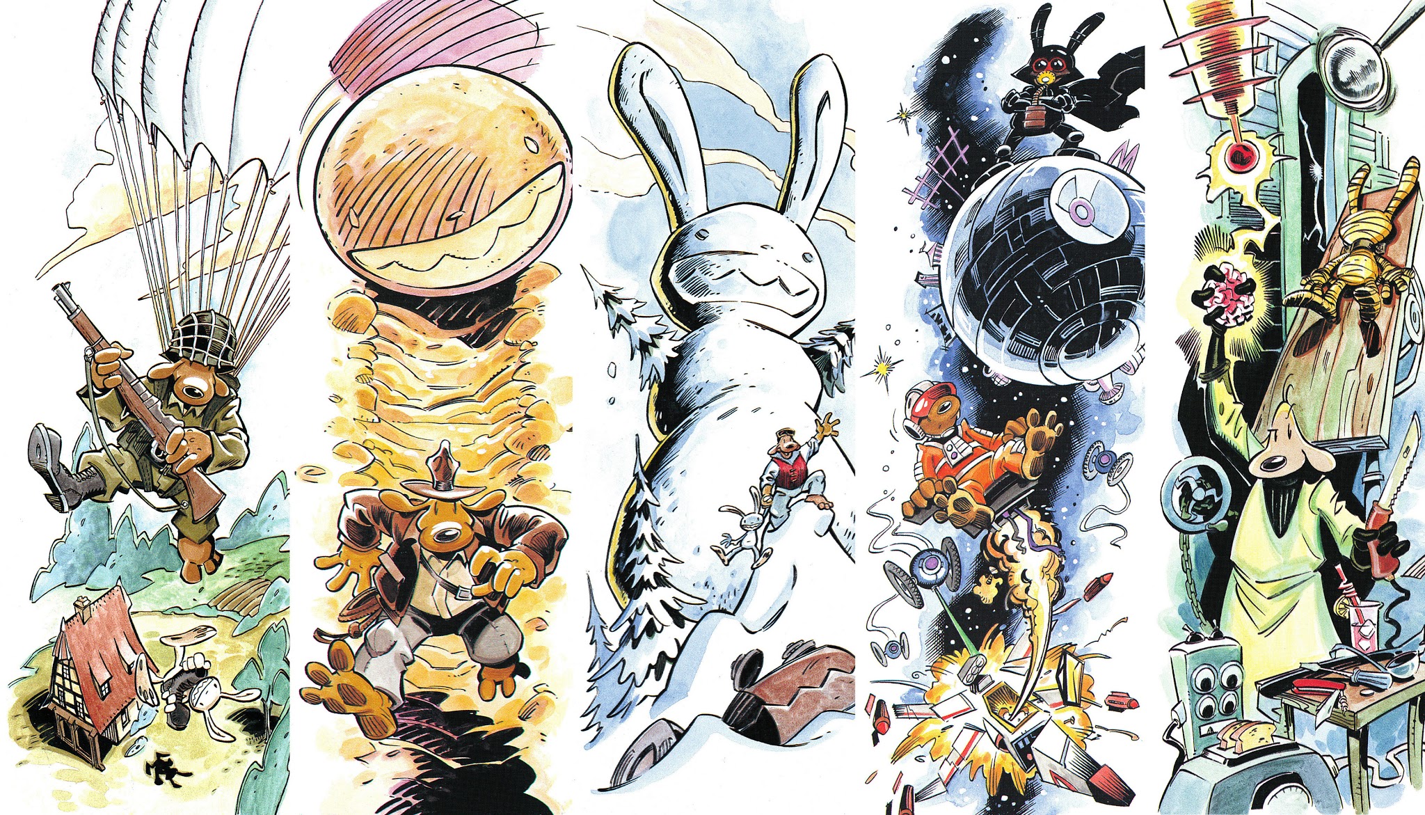 Read online Sam & Max Surfin' The Highway comic -  Issue # TPB - 155