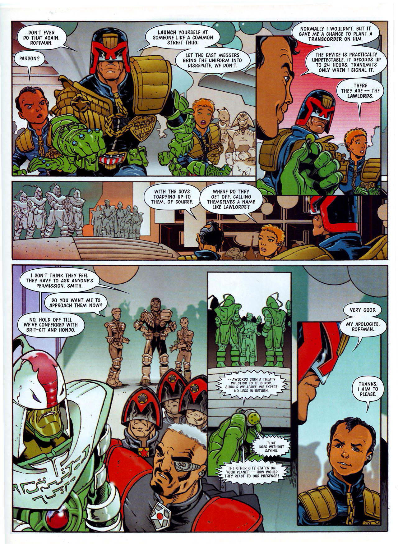 Read online Judge Dredd Megazine (vol. 3) comic -  Issue #76 - 10