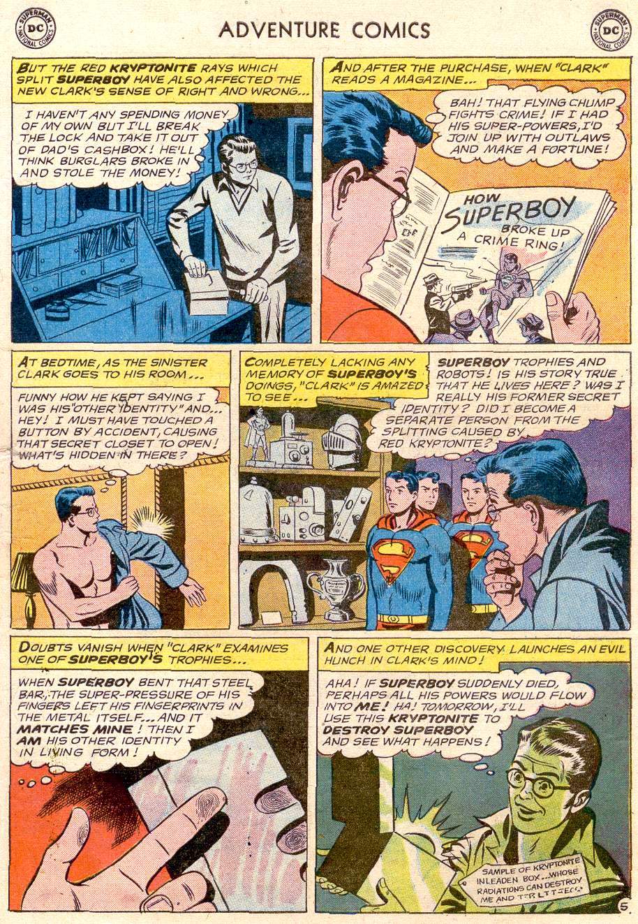 Read online Adventure Comics (1938) comic -  Issue #255 - 7