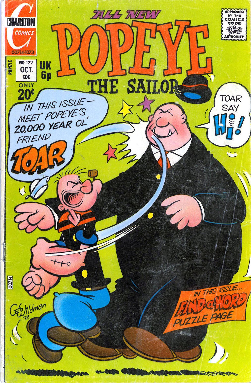 Read online Popeye (1948) comic -  Issue #122 - 1