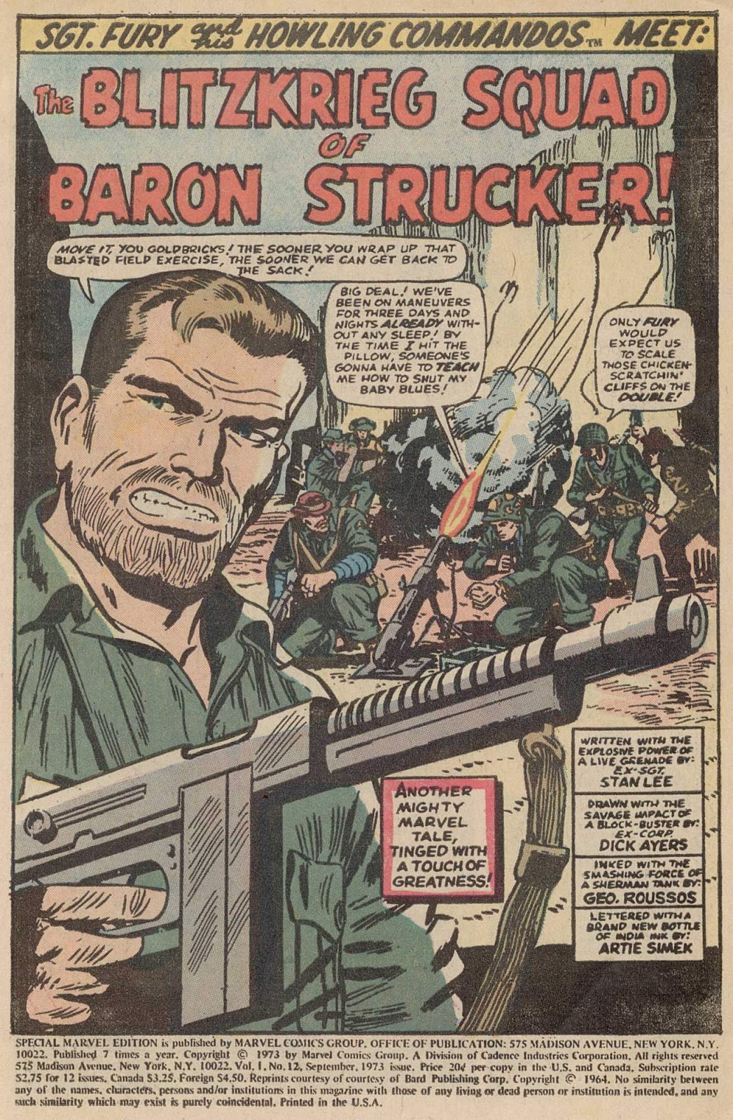 Read Special Marvel Edition Issue 12 Online All Page