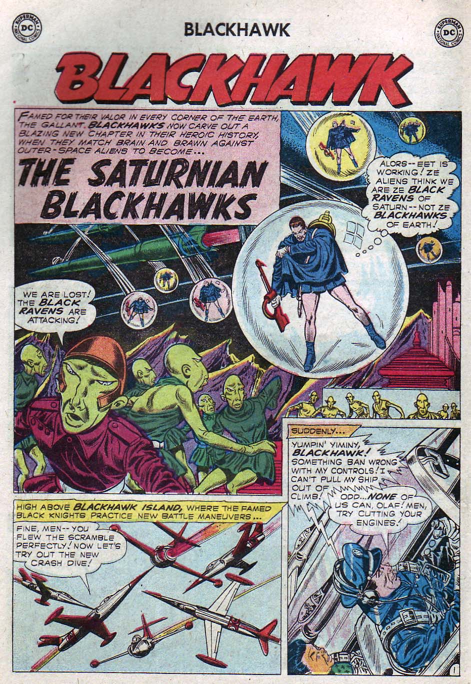 Read online Blackhawk (1957) comic -  Issue #138 - 14