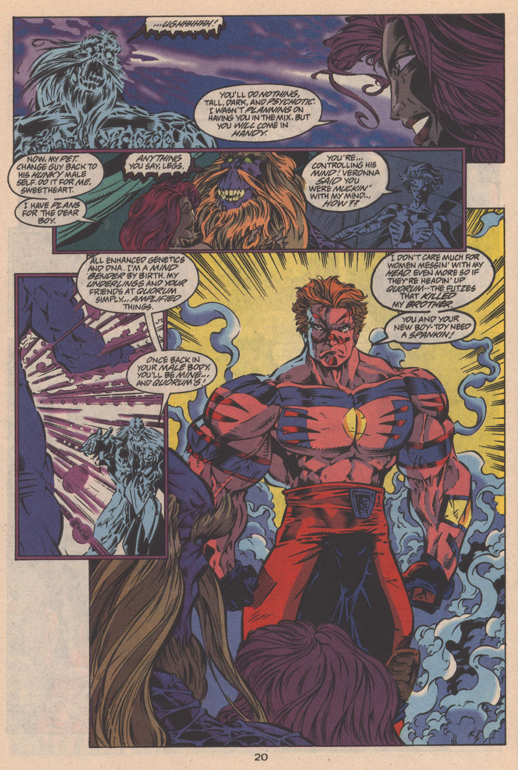 Read online Guy Gardner: Warrior comic -  Issue #42 - 30
