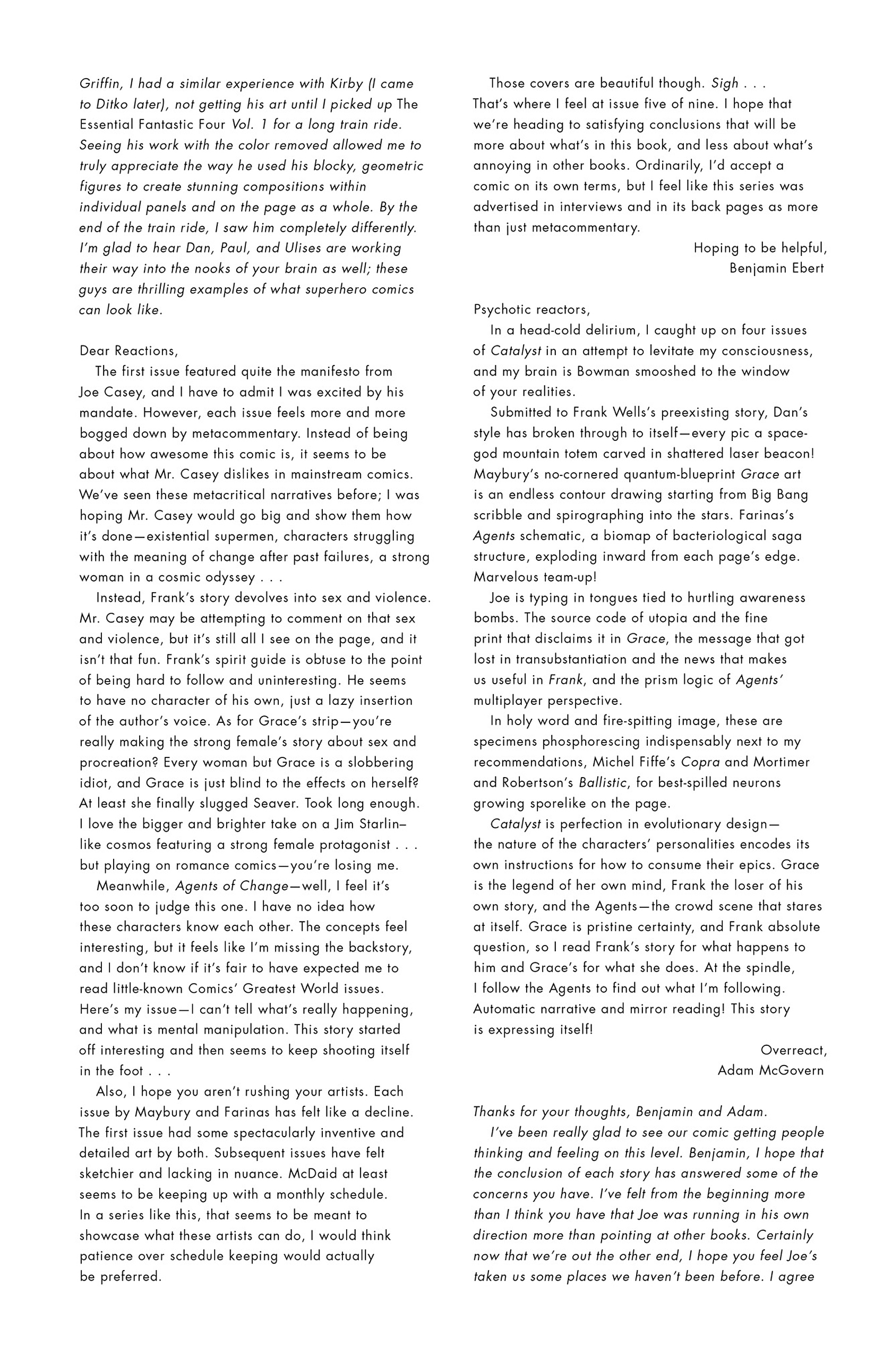 Read online Catalyst Comix comic -  Issue #9 - 33