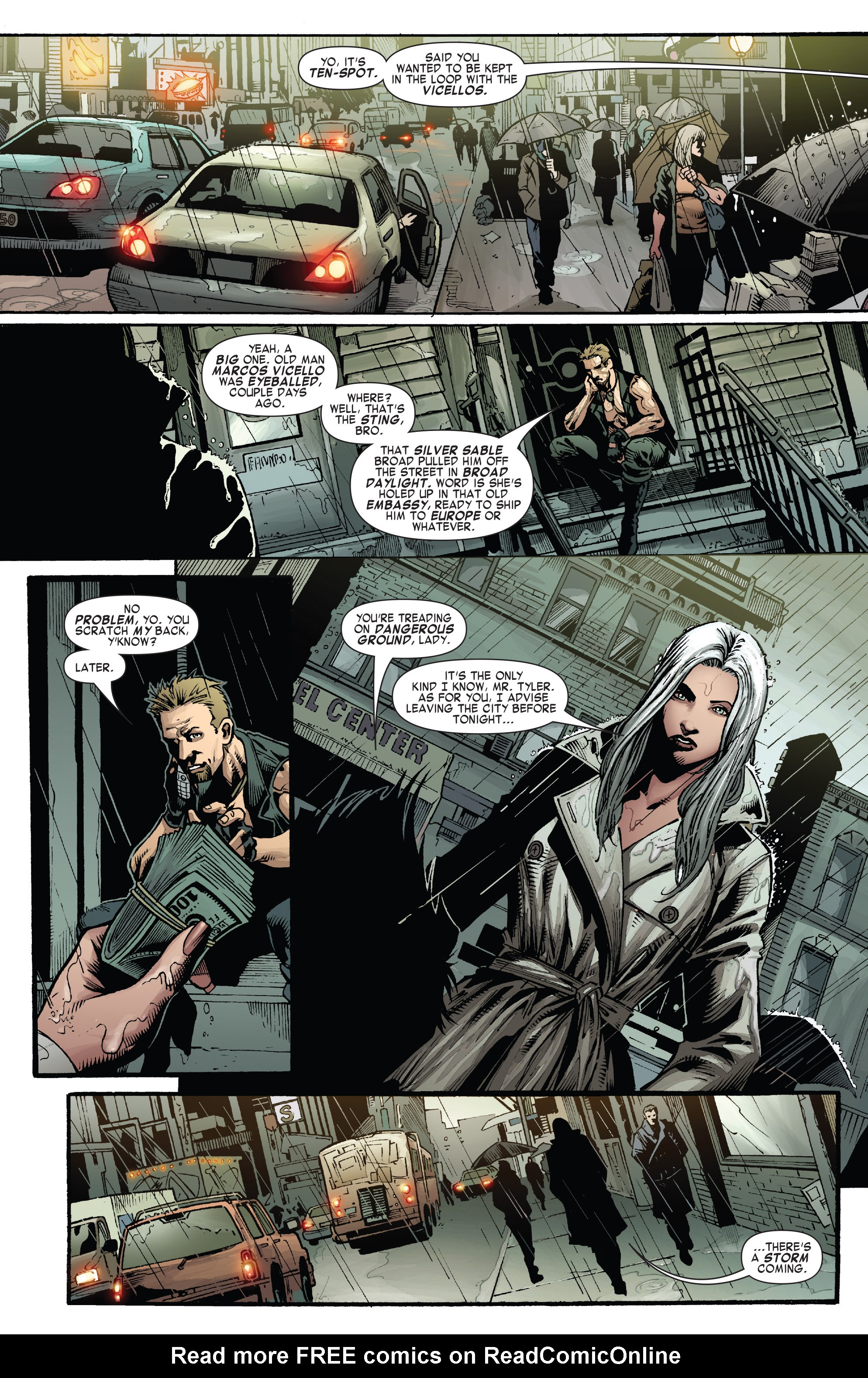 Read online Shadowland: Blood on the Streets comic -  Issue #4 - 7