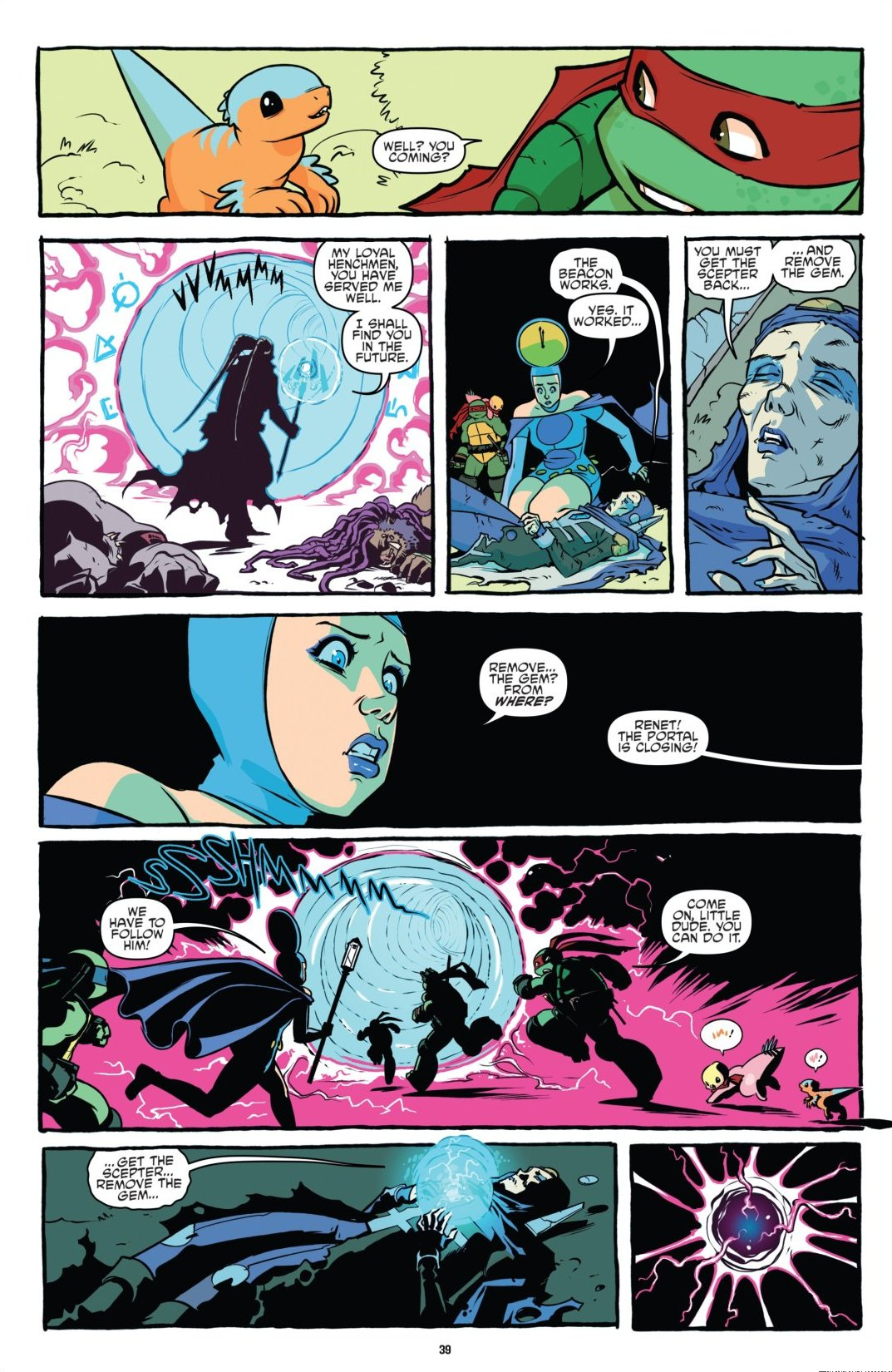 Read online Teenage Mutant Ninja Turtles: The IDW Collection comic -  Issue # TPB 8 (Part 1) - 39