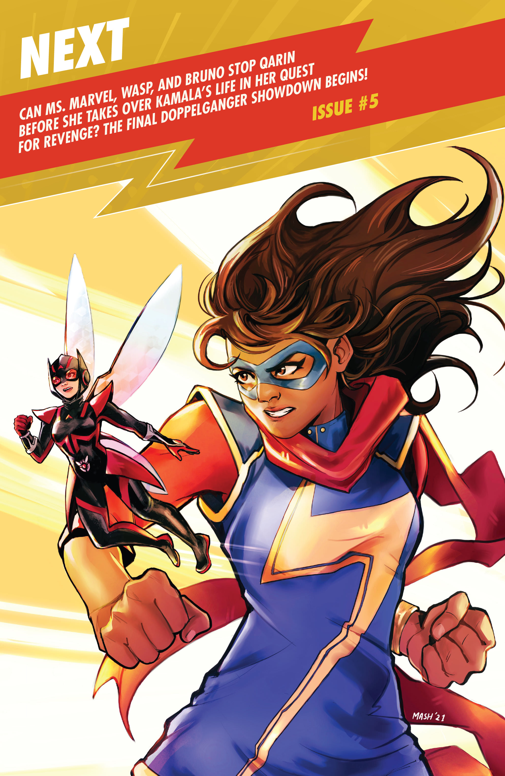Read online Ms. Marvel: Beyond the Limit comic -  Issue #4 - 21
