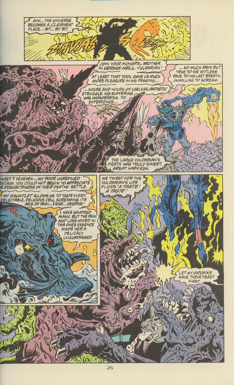 Read online Justice League America comic -  Issue #100c - 27