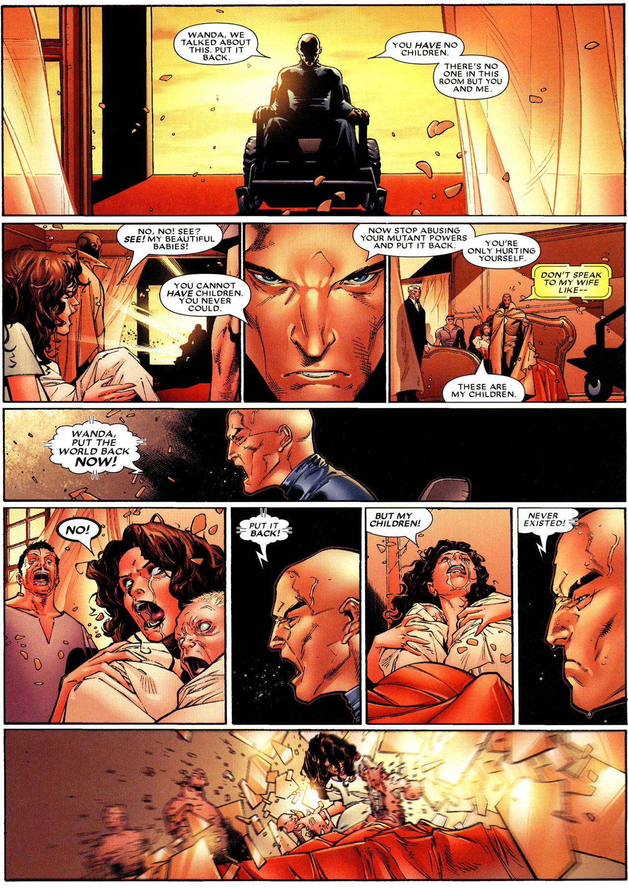 Read online House of M (2005) comic -  Issue #1 - 4