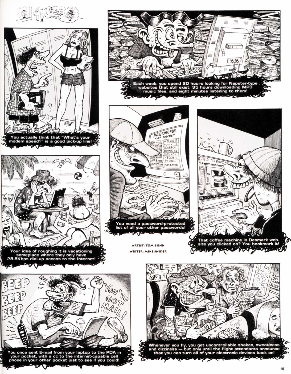 Read online MAD comic -  Issue #418 - 17