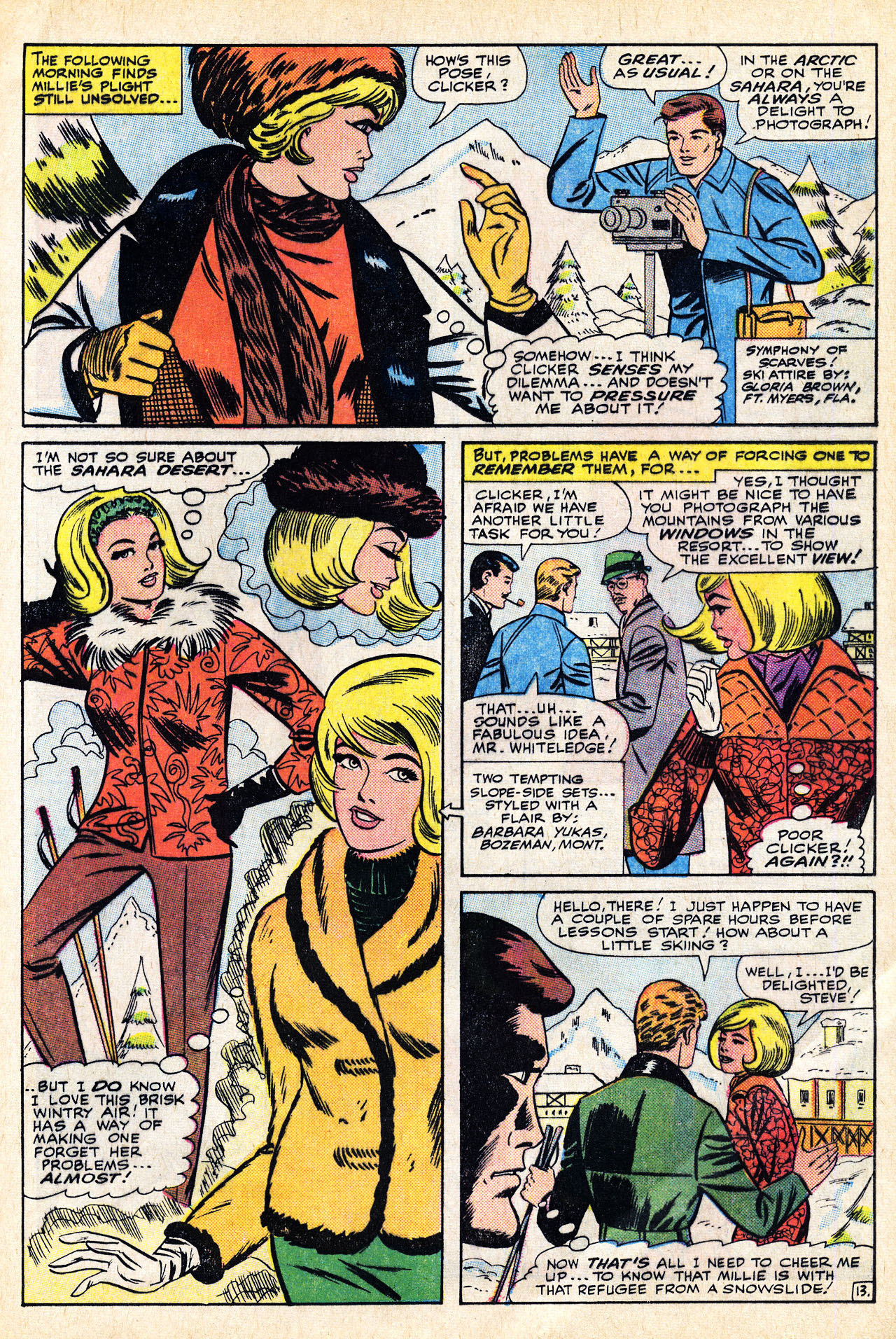 Read online Millie the Model comic -  Issue #136 - 21