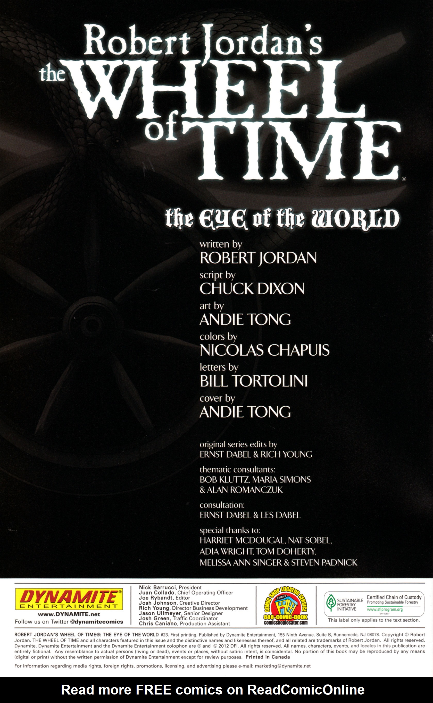 Read online Robert Jordan's Wheel of Time: The Eye of the World comic -  Issue #23 - 2