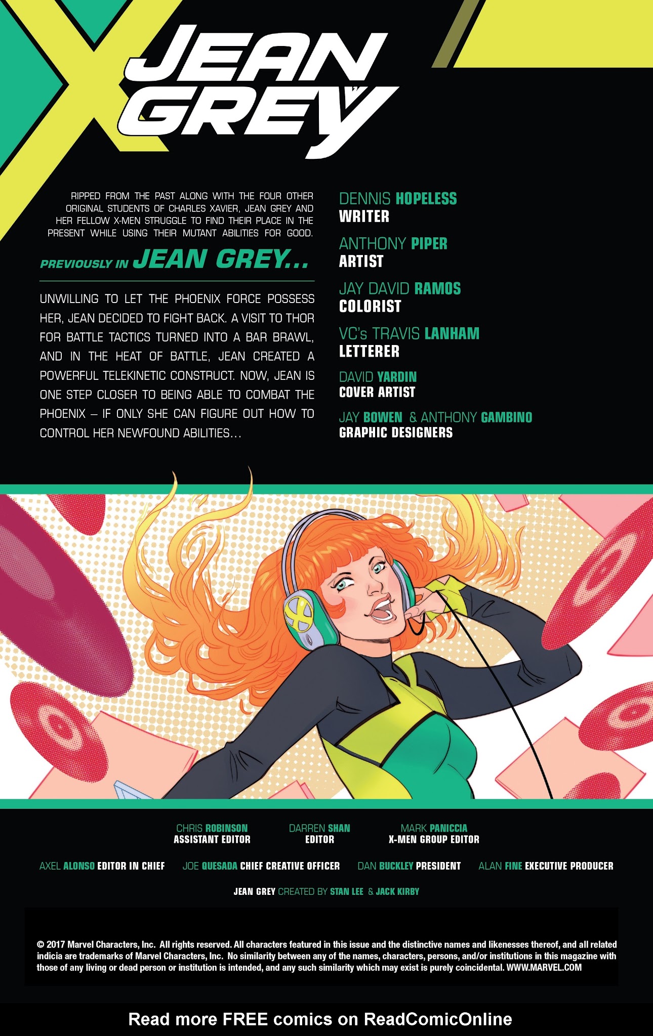 Read online Jean Grey comic -  Issue #5 - 2
