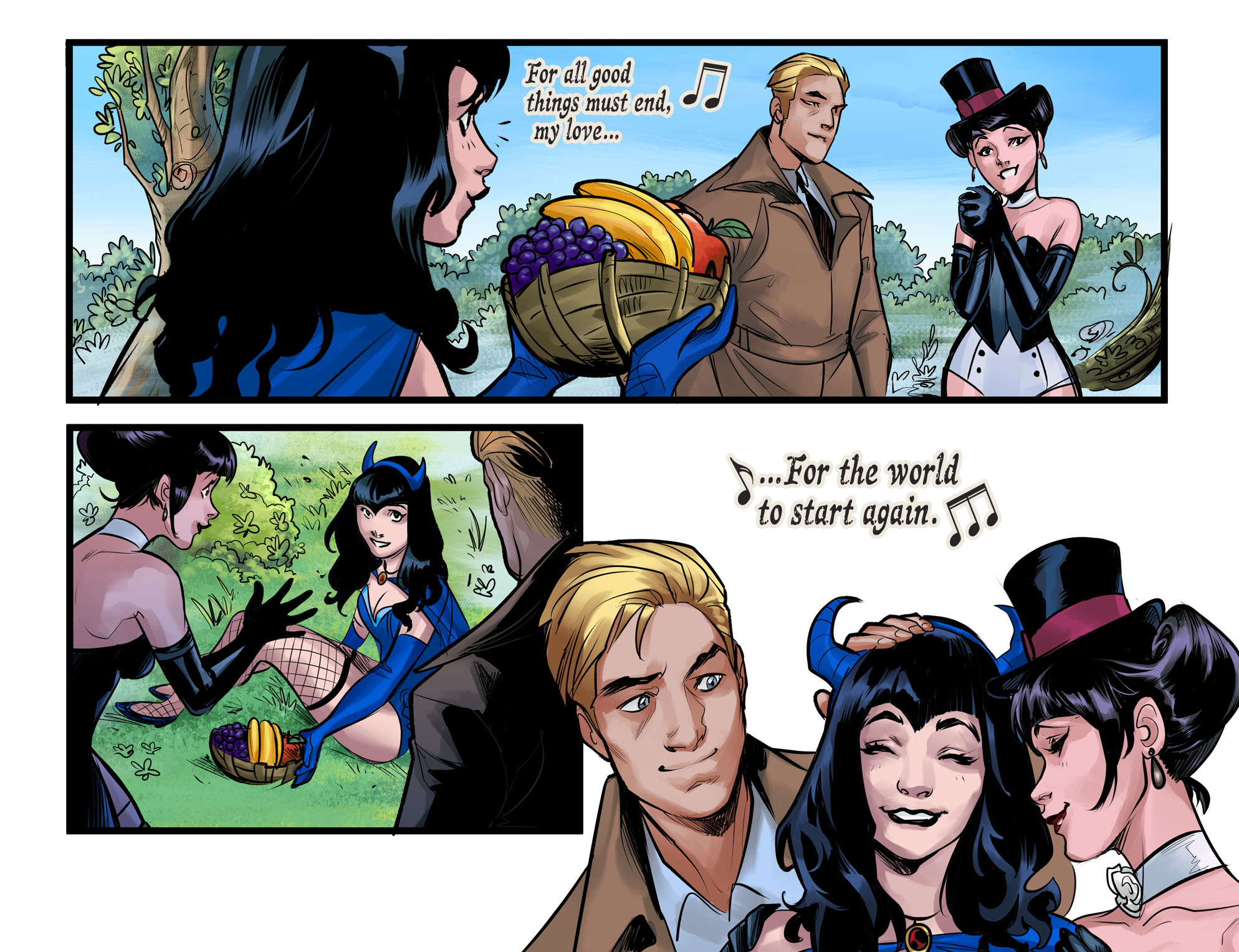 Read online DC Comics: Bombshells comic -  Issue #100 - 13