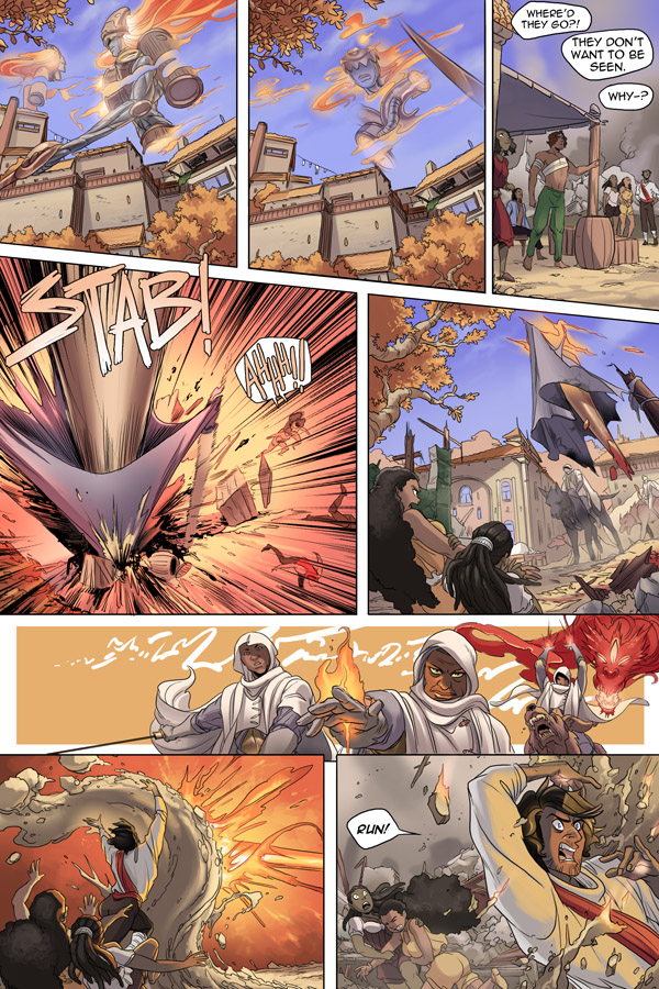 Read online Unsounded comic -  Issue #11 - 54