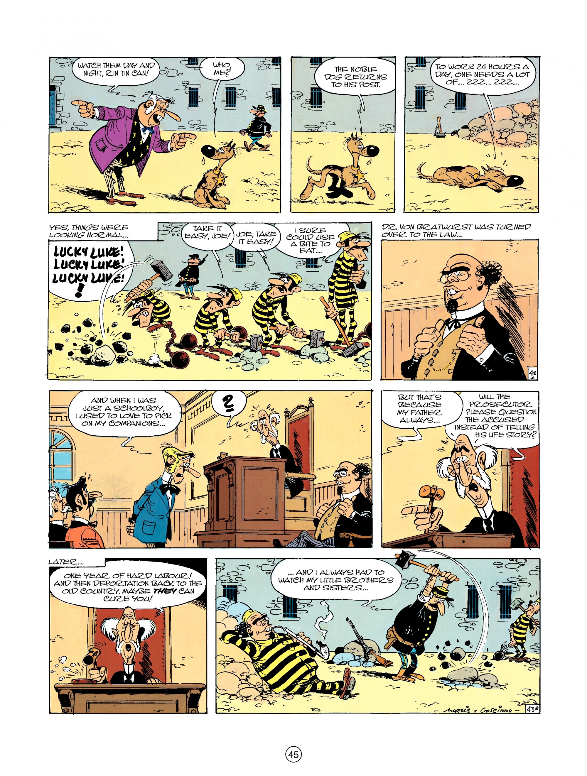 Read online A Lucky Luke Adventure comic -  Issue #23 - 45