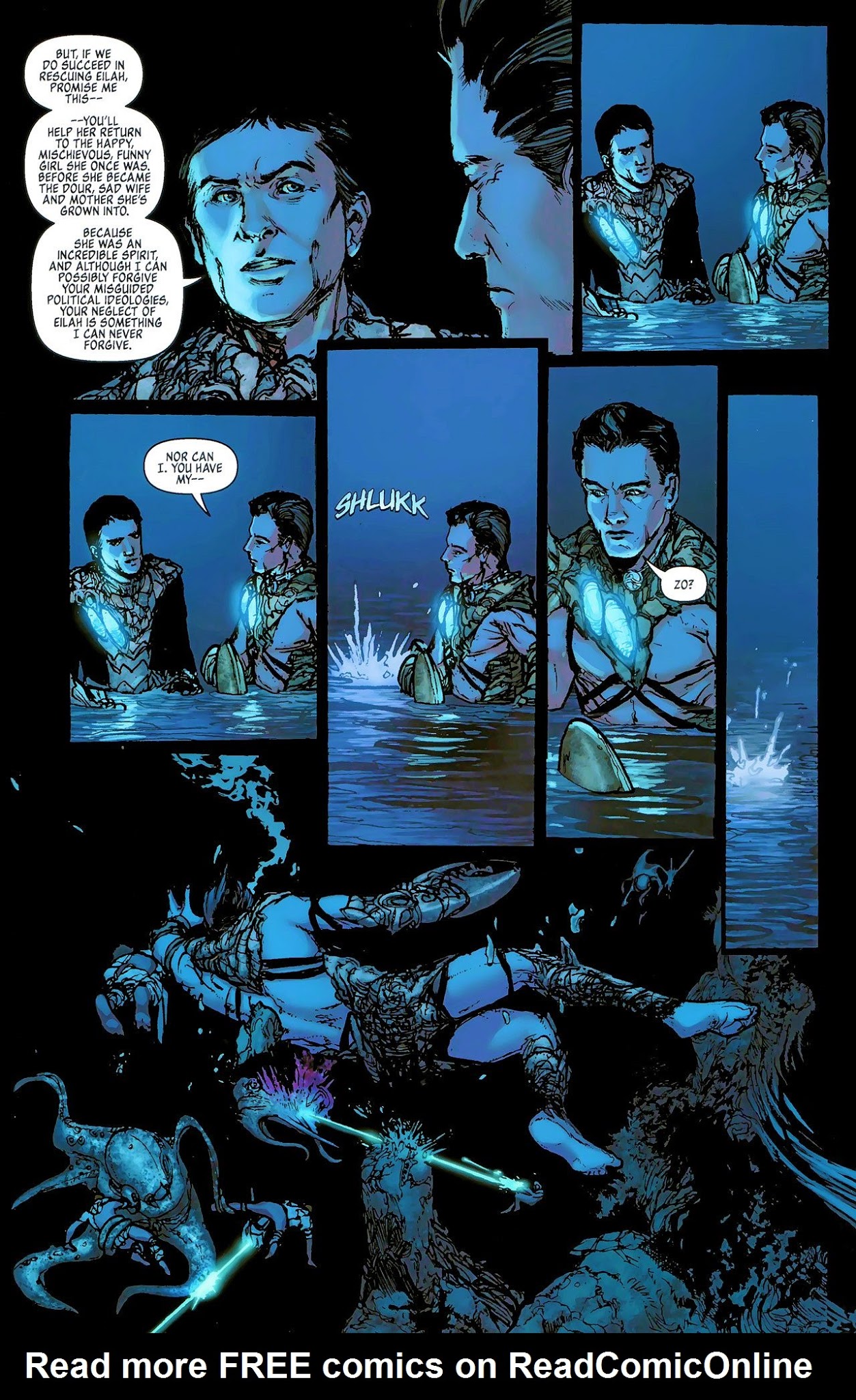 Read online Fathom: Blue Descent comic -  Issue #2 - 13