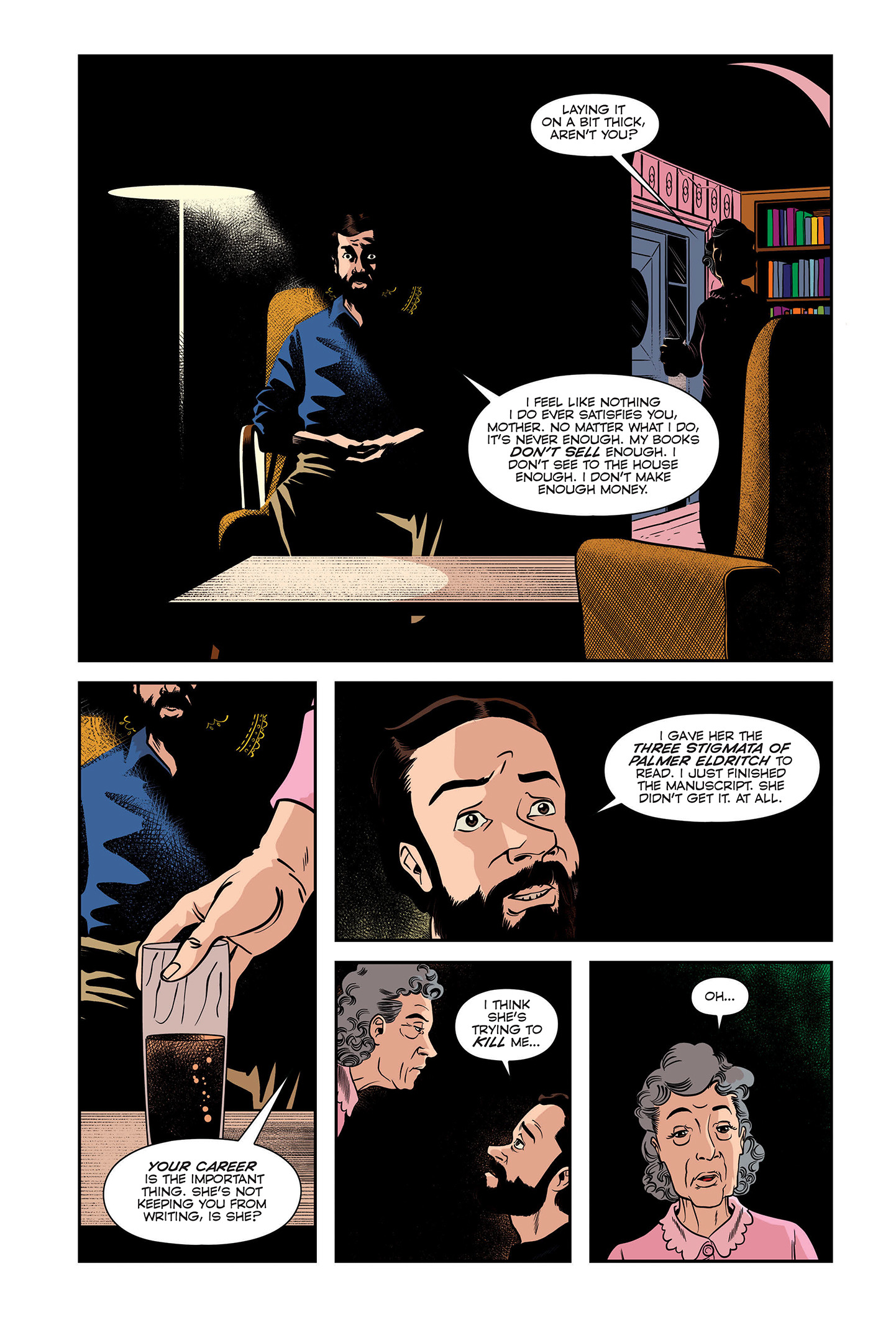 Read online Philip K. Dick: A Comics Biography comic -  Issue # TPB - 69