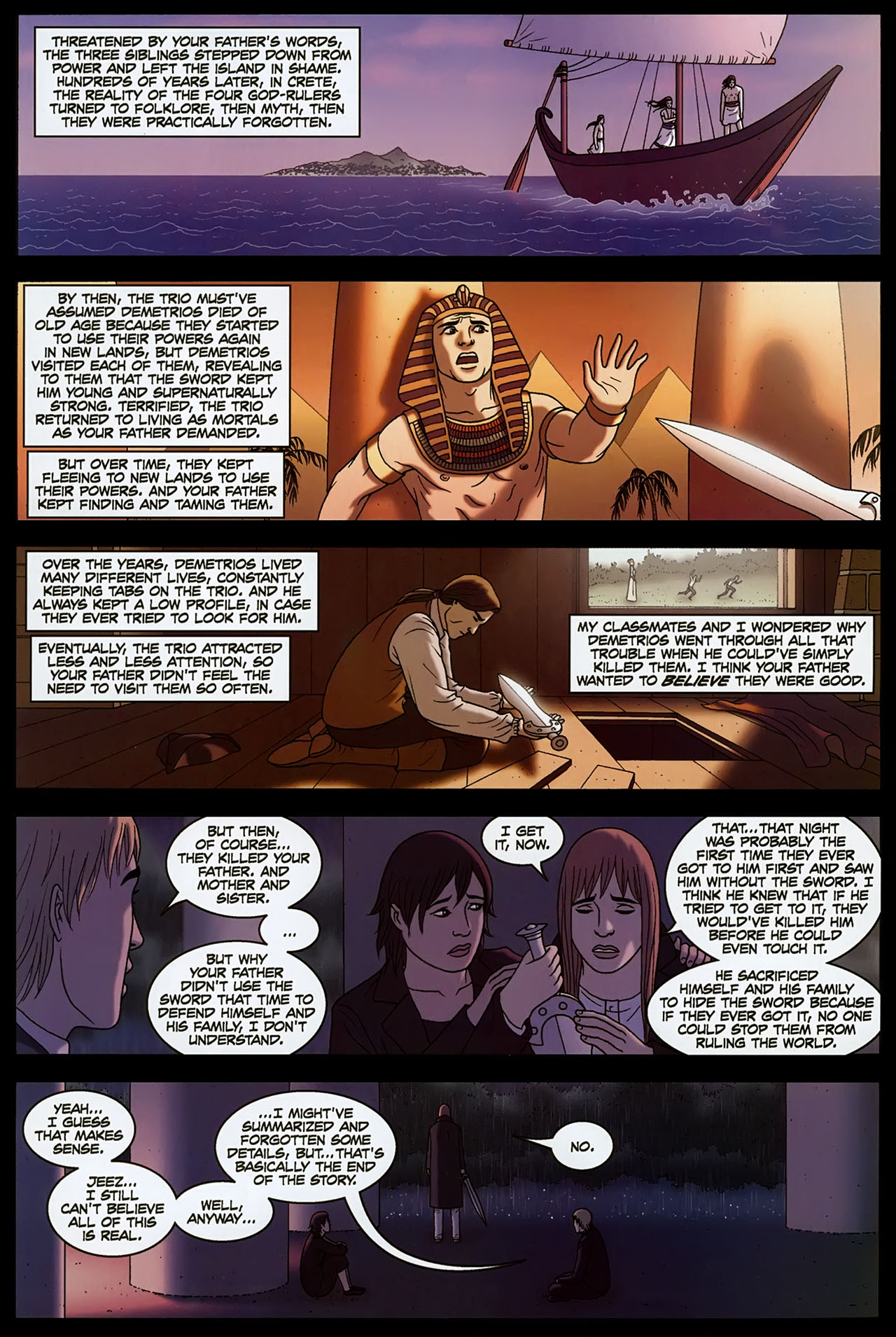 Read online The Sword comic -  Issue #6 - 23